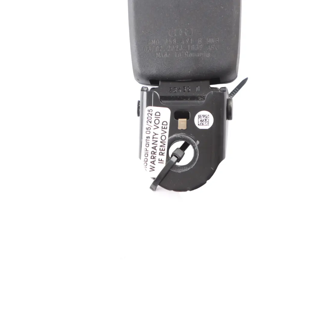 Audi Q7 4M Rear 3rd Seat Belt Buckle Lower Latch Left Right N/O/S 4M0858491B