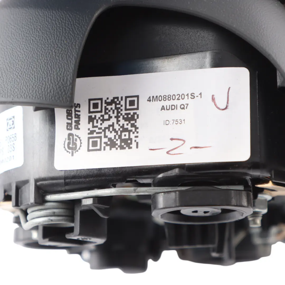 4M Steering Wheel Air Module Unit Driver Side Soul DAMAGED Audi Q7 - SKU 4M0880201S-1 - Part number 4M0880201S