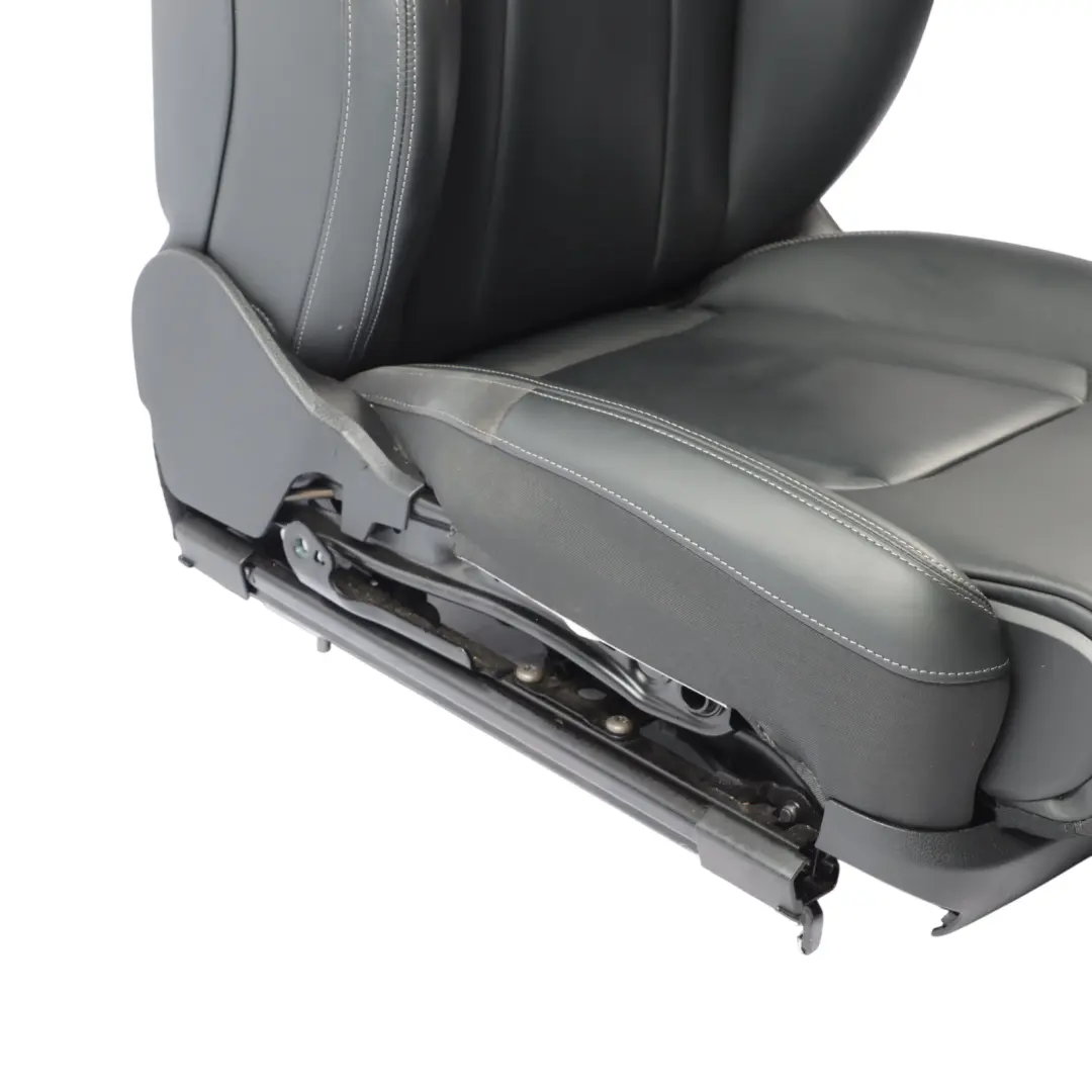 Audi Q7 4M Front Seat S-Line Interior Heated Electric Left N/S Leather Black