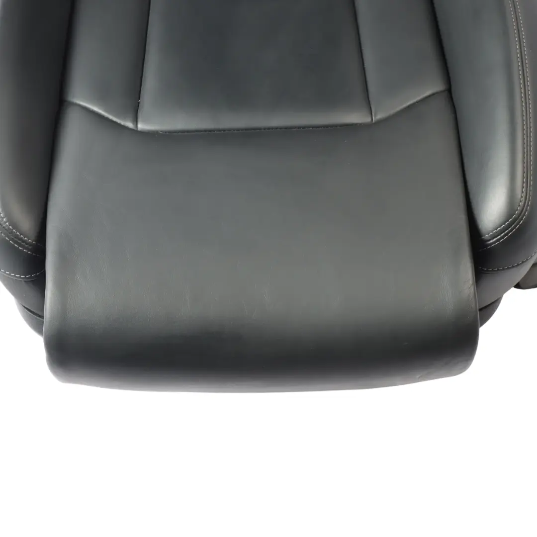 Audi Q7 4M Front Seat S-Line Interior Heated Electric Left N/S Leather Black