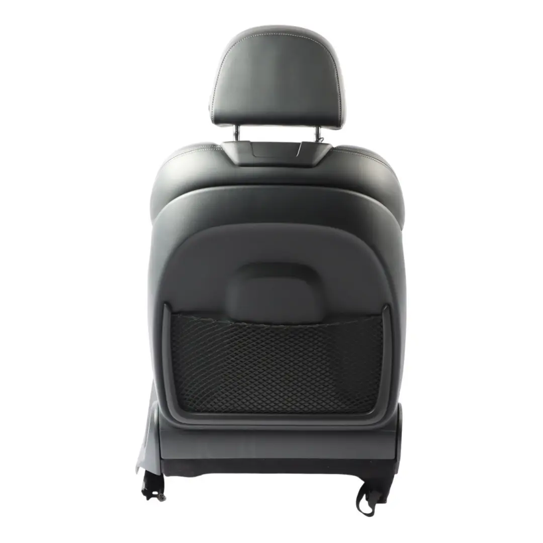 Audi Q7 4M Front Seat S-Line Interior Heated Electric Left N/S Leather Black