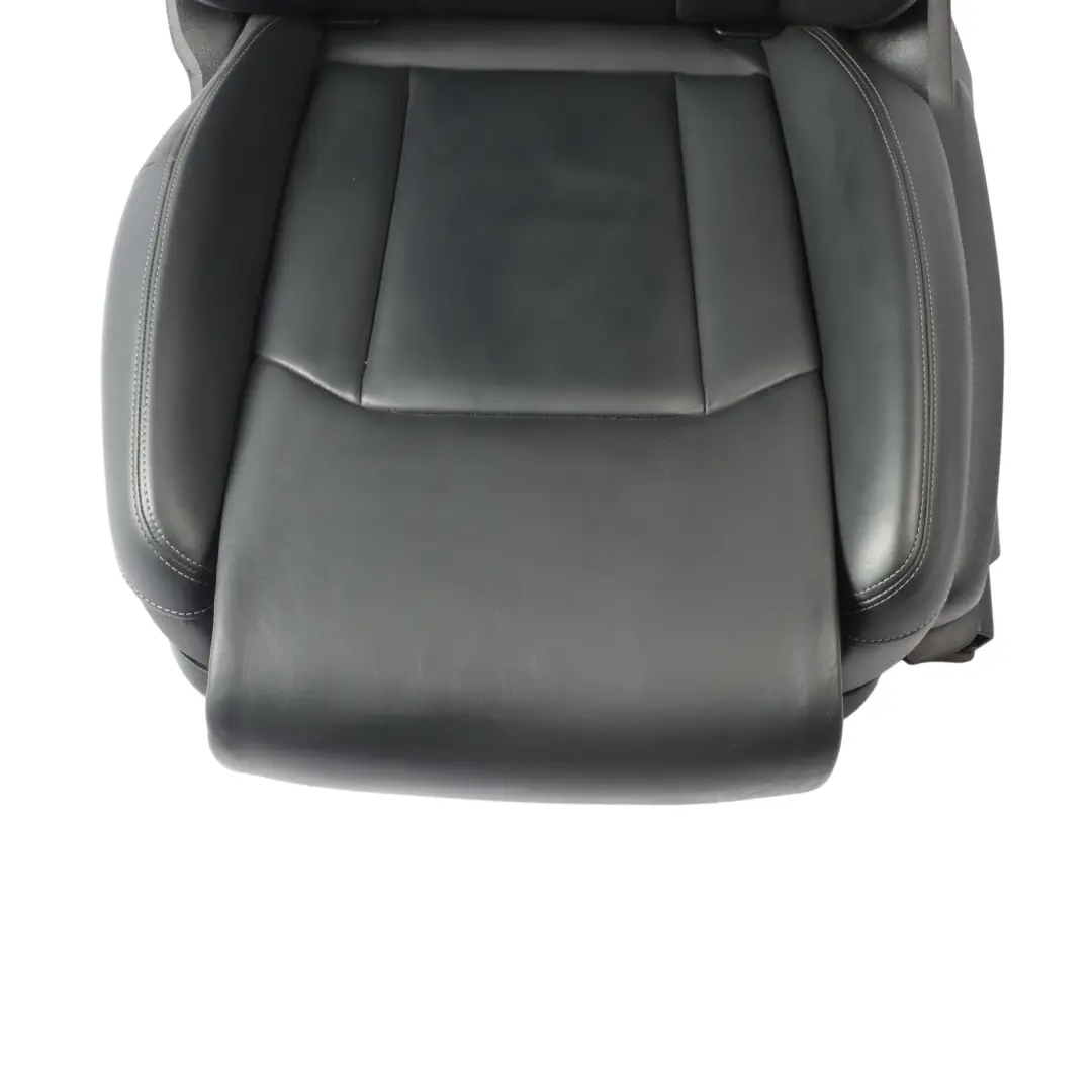 Audi Q7 4M Front Seat S-Line Interior Heated Electric Left N/S Leather Black