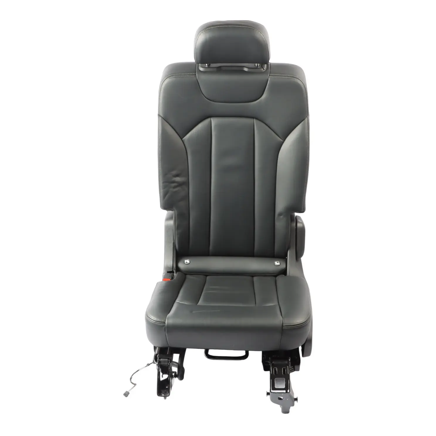 Audi Q7 4M Rear 2rd Seat S-Line Folding Interior Left N/S Leather Soul Black