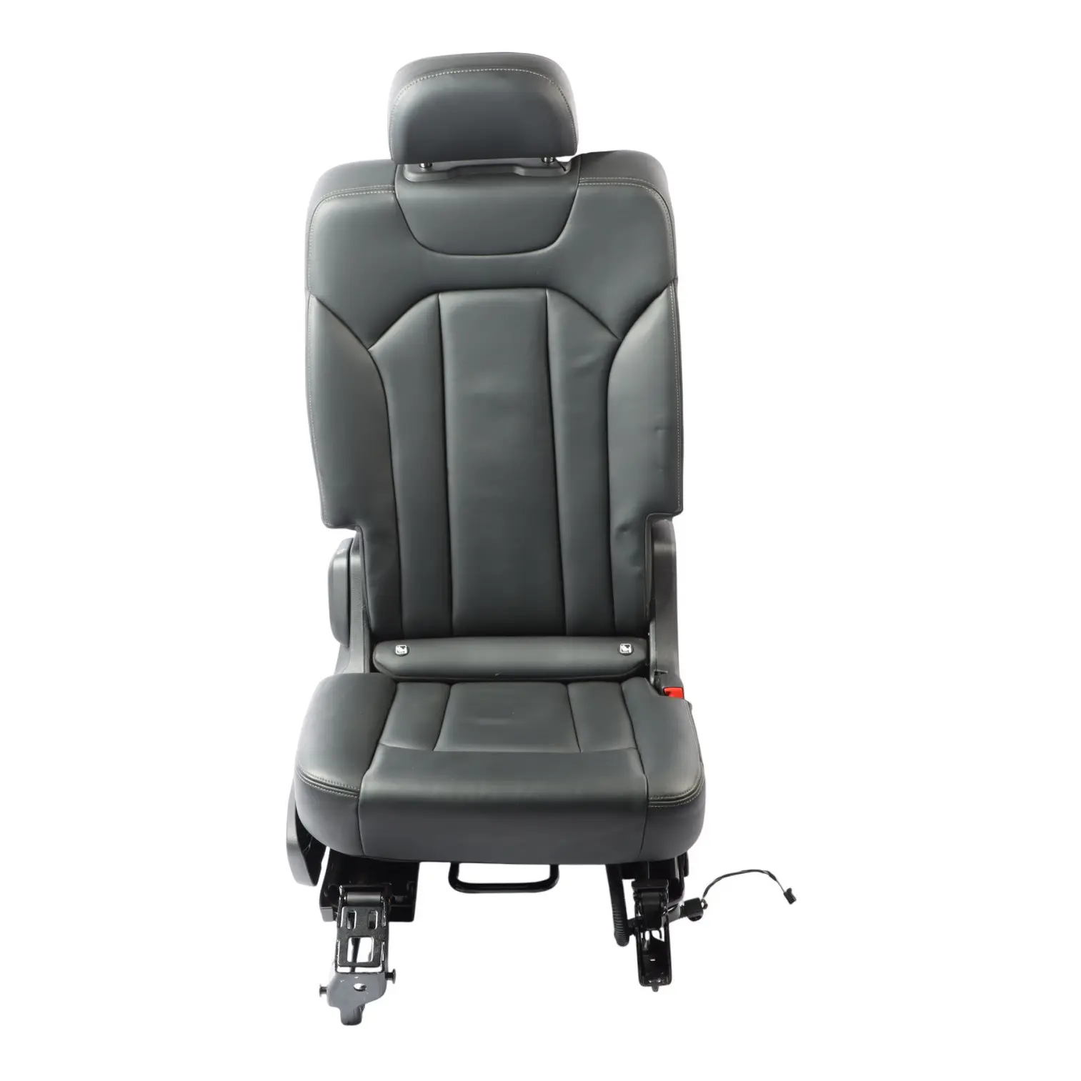 Audi Q7 4M Rear 2rd Seat S-Line Folding Interior Right O/S Leather Soul Black