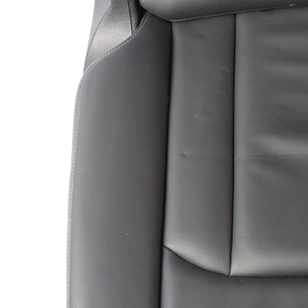 Audi Q7 4M Rear 2rd Seat S-Line Folding Interior Right O/S Leather Soul Black
