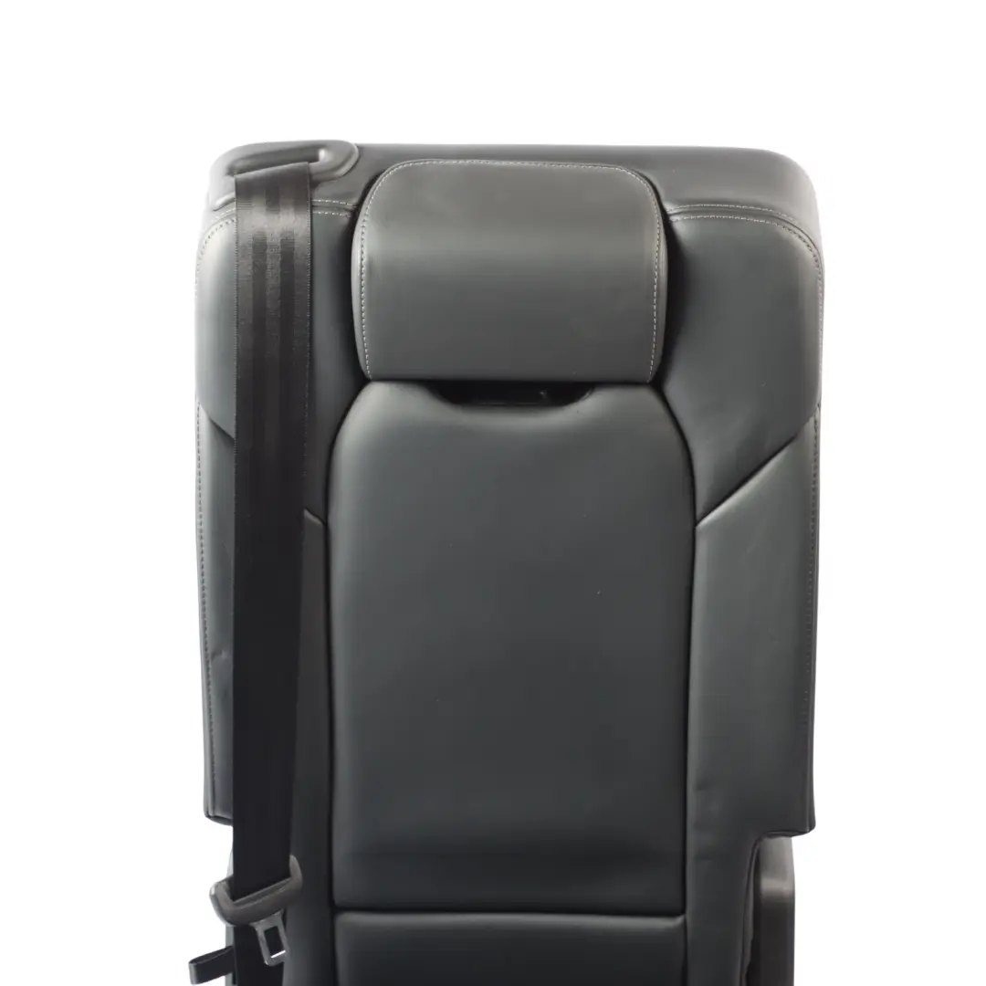 Audi Q7 4M Rear 2rd Middle Seat S-Line Folding Interior Leather Soul Black