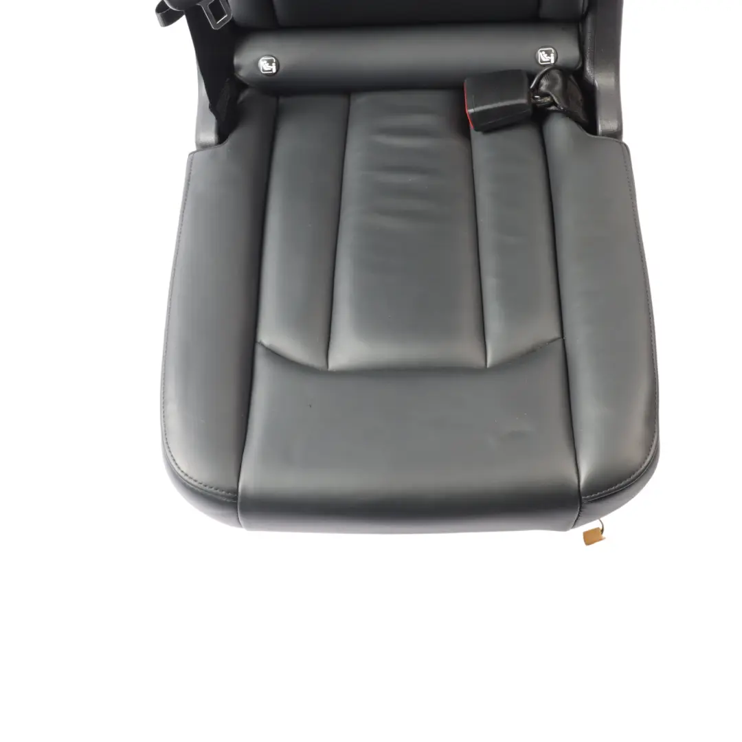 Audi Q7 4M Rear 2rd Middle Seat S-Line Folding Interior Leather Soul Black