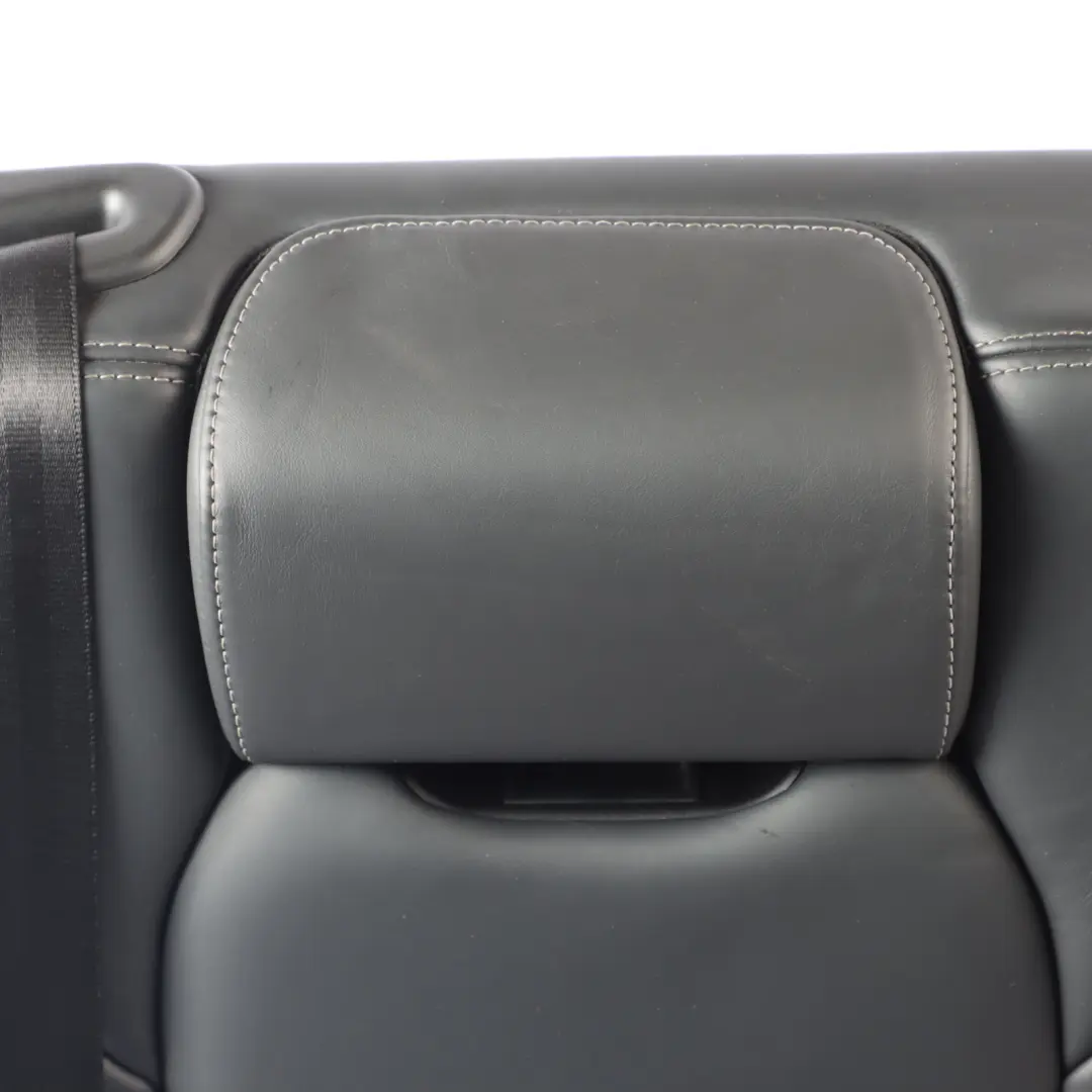 Audi Q7 4M Rear 2rd Middle Seat S-Line Folding Interior Leather Soul Black