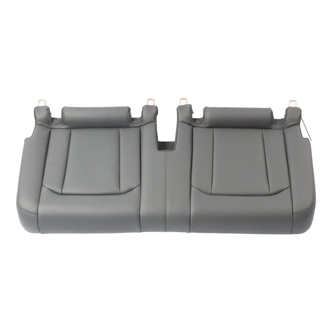 Audi Q7 4M Rear Seat Bench Couch 3rd Seat Row Covering Leather Soul Black