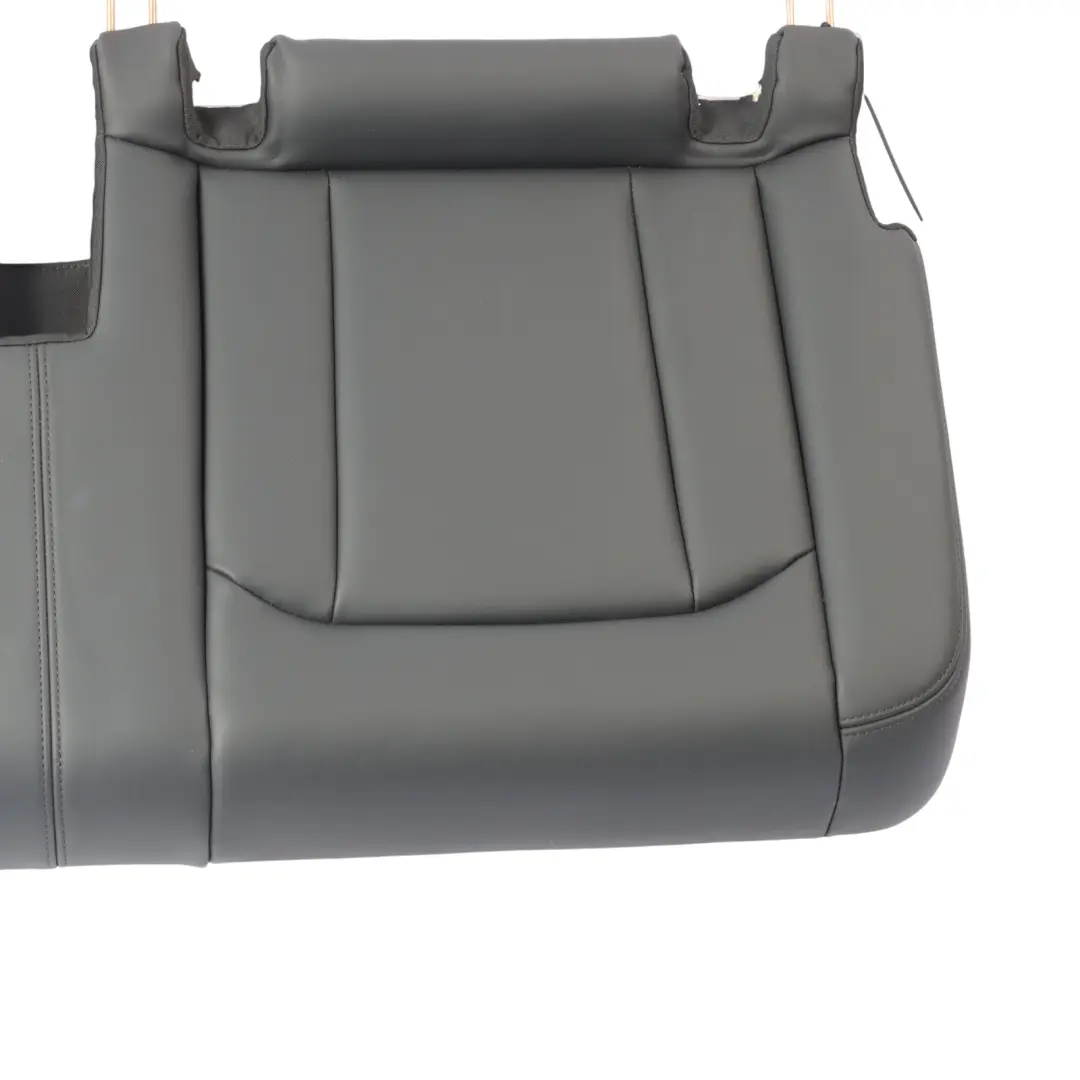 Audi Q7 4M Rear Seat Bench Couch 3rd Seat Row Covering Leather Soul Black