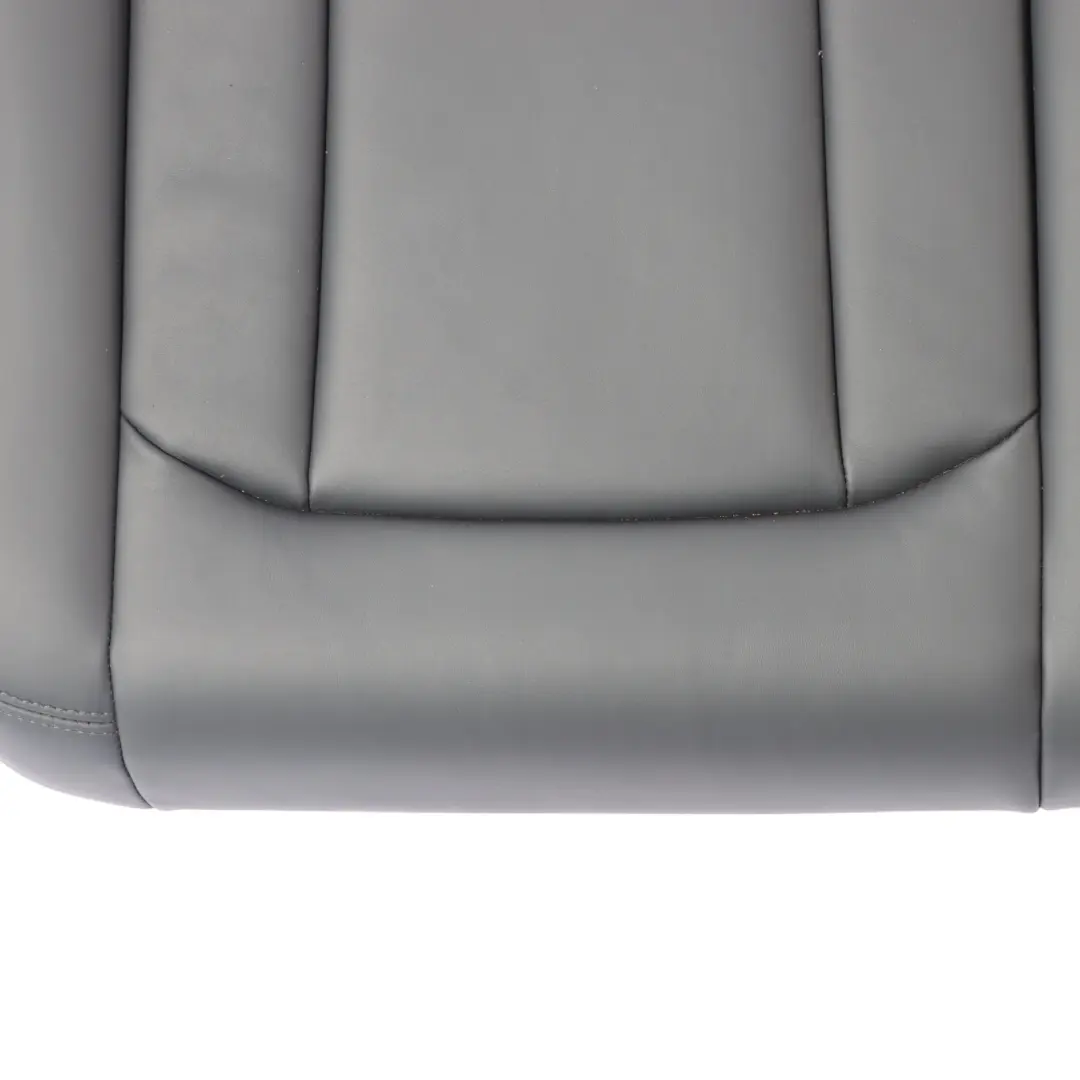 Audi Q7 4M Rear Seat Bench Couch 3rd Seat Row Covering Leather Soul Black