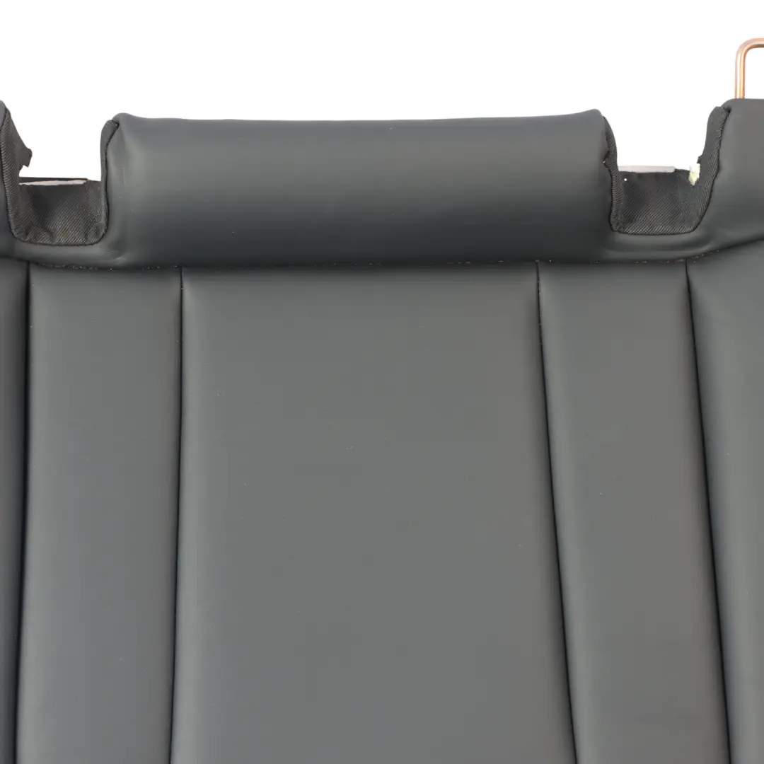 Audi Q7 4M Rear Seat Bench Couch 3rd Seat Row Covering Leather Soul Black