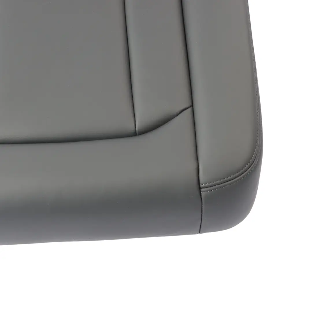 Audi Q7 4M Rear Seat Bench Couch 3rd Seat Row Covering Leather Soul Black