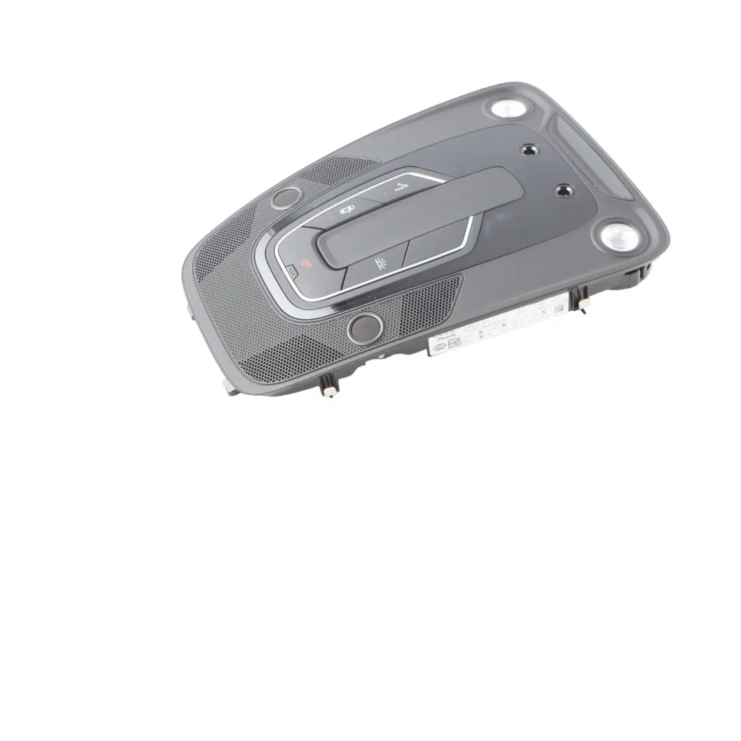 Audi Q7 4M Front Headliner Roof Reading Courtesy Light Lamp Black 4M0947135DQ
