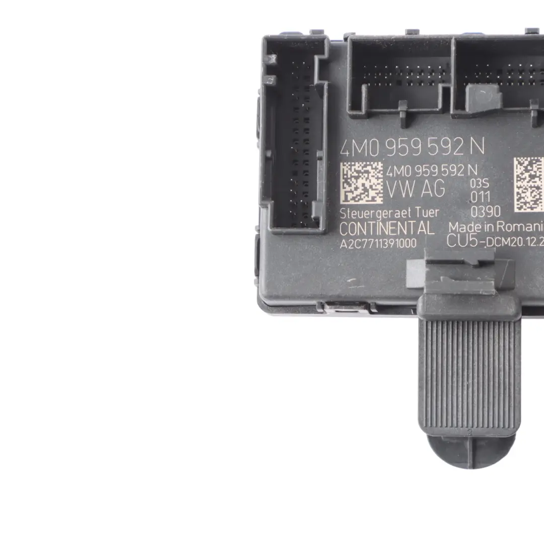 Audi Q7 4M Front Door Module Control Unit ECU Passenger Side 4M0959592N