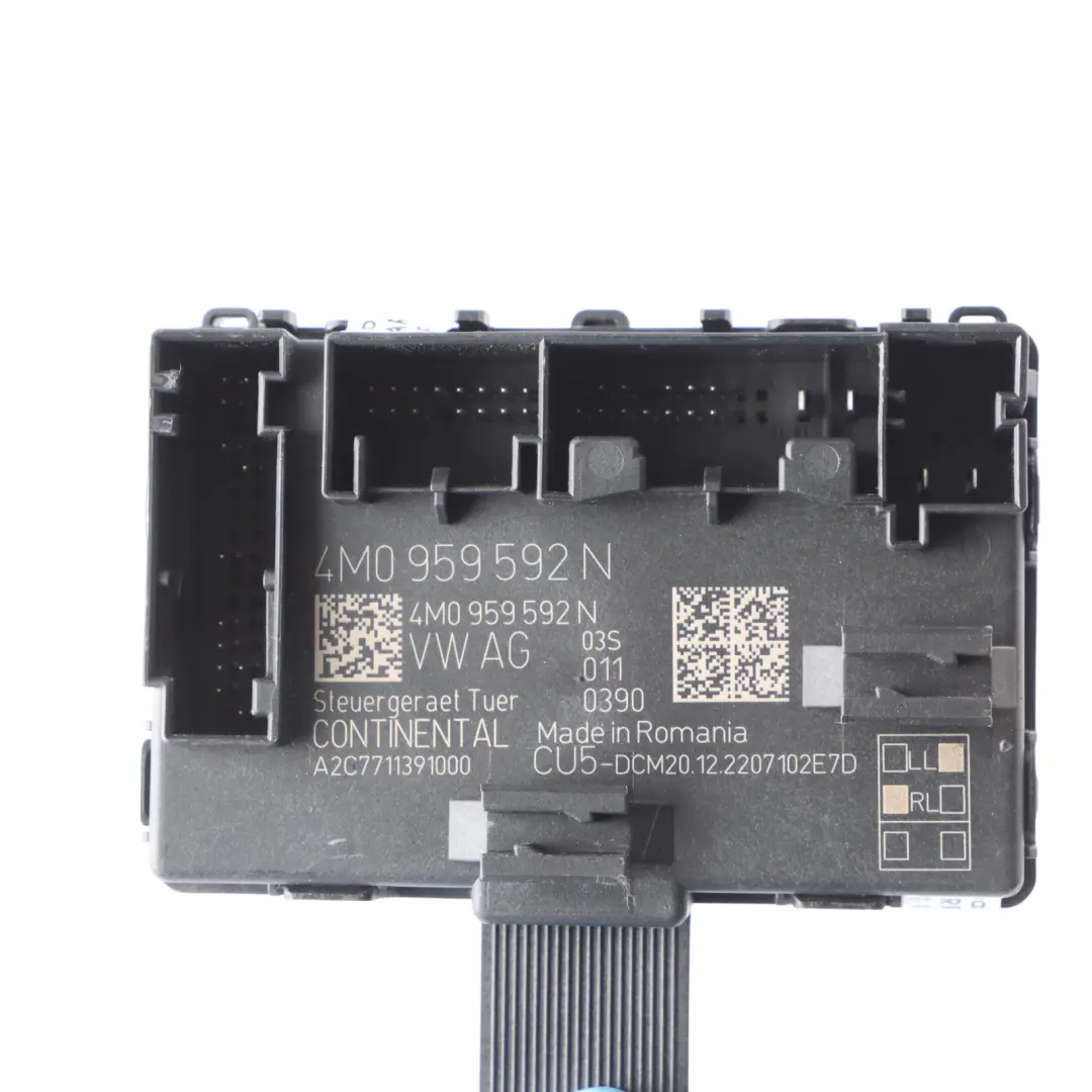 Audi Q7 4M Front Door Module Control Unit ECU Passenger Side 4M0959592N