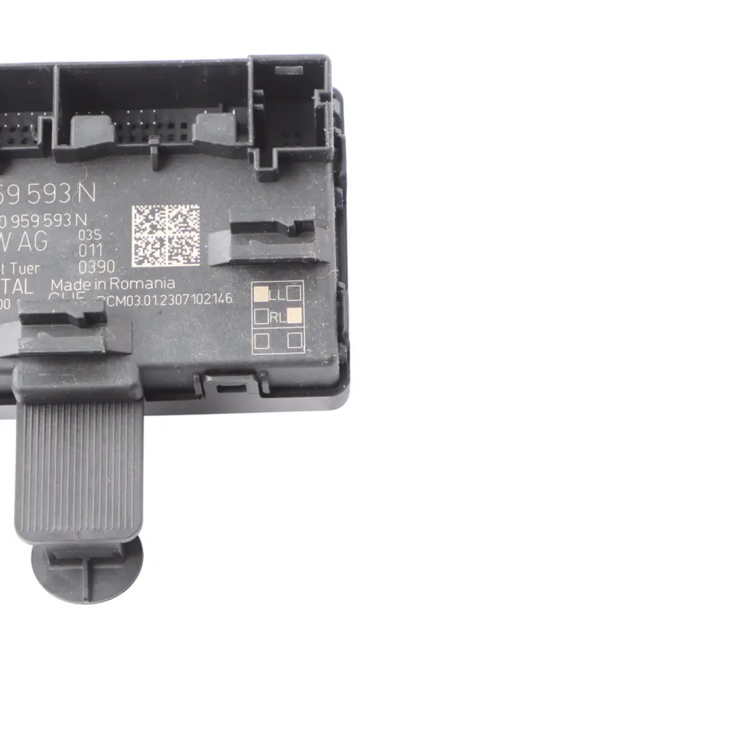 Audi Q7 4M Front Door Control Module Unit ECU Driver's Side 4M0959593N