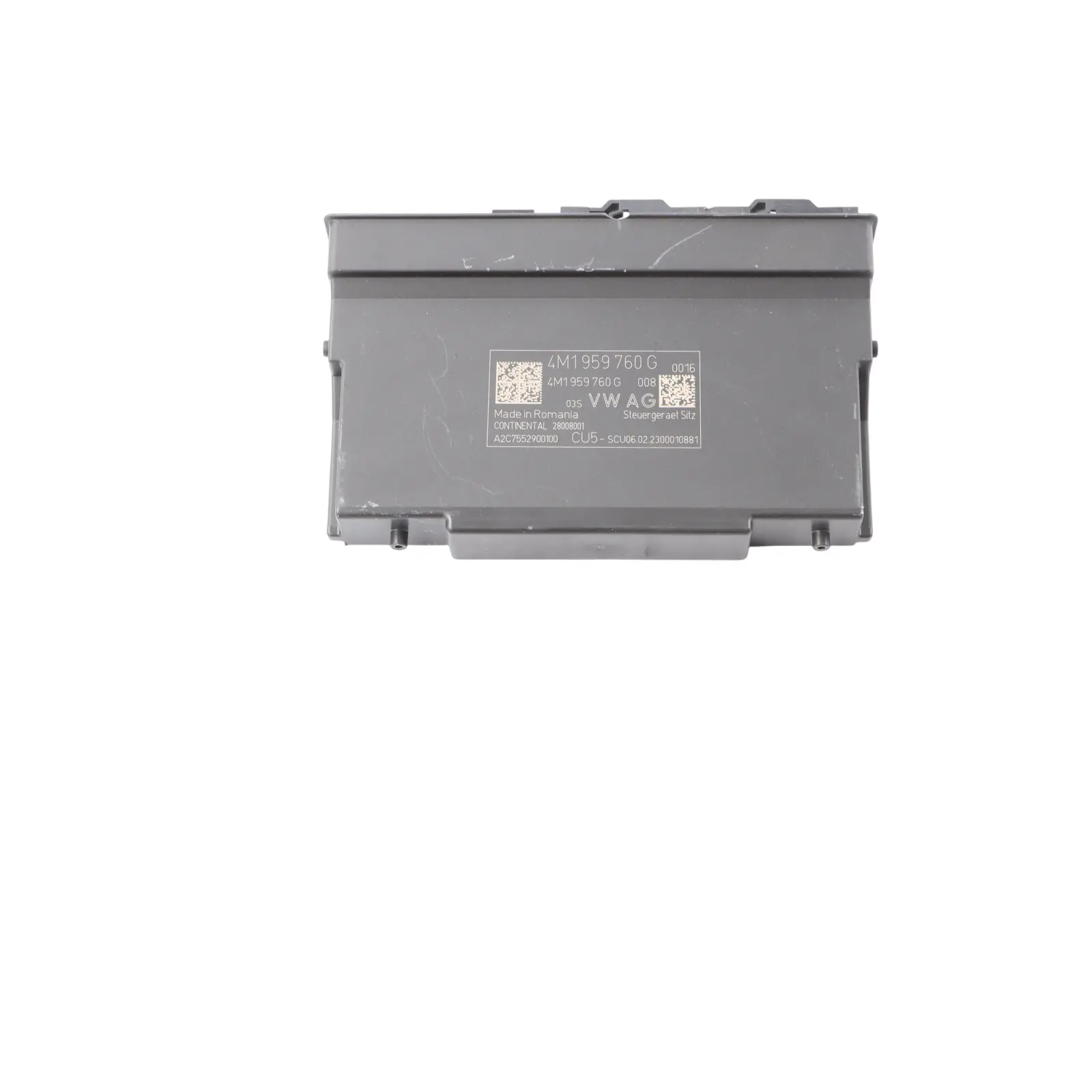 Audi Q7 4M Rear 3rd Seat Bench Air Module Control Unit 4M1959760G