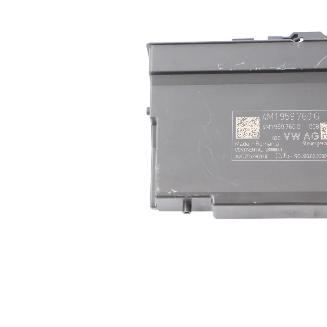 Audi Q7 4M Rear 3rd Seat Bench Air Module Control Unit 4M1959760G