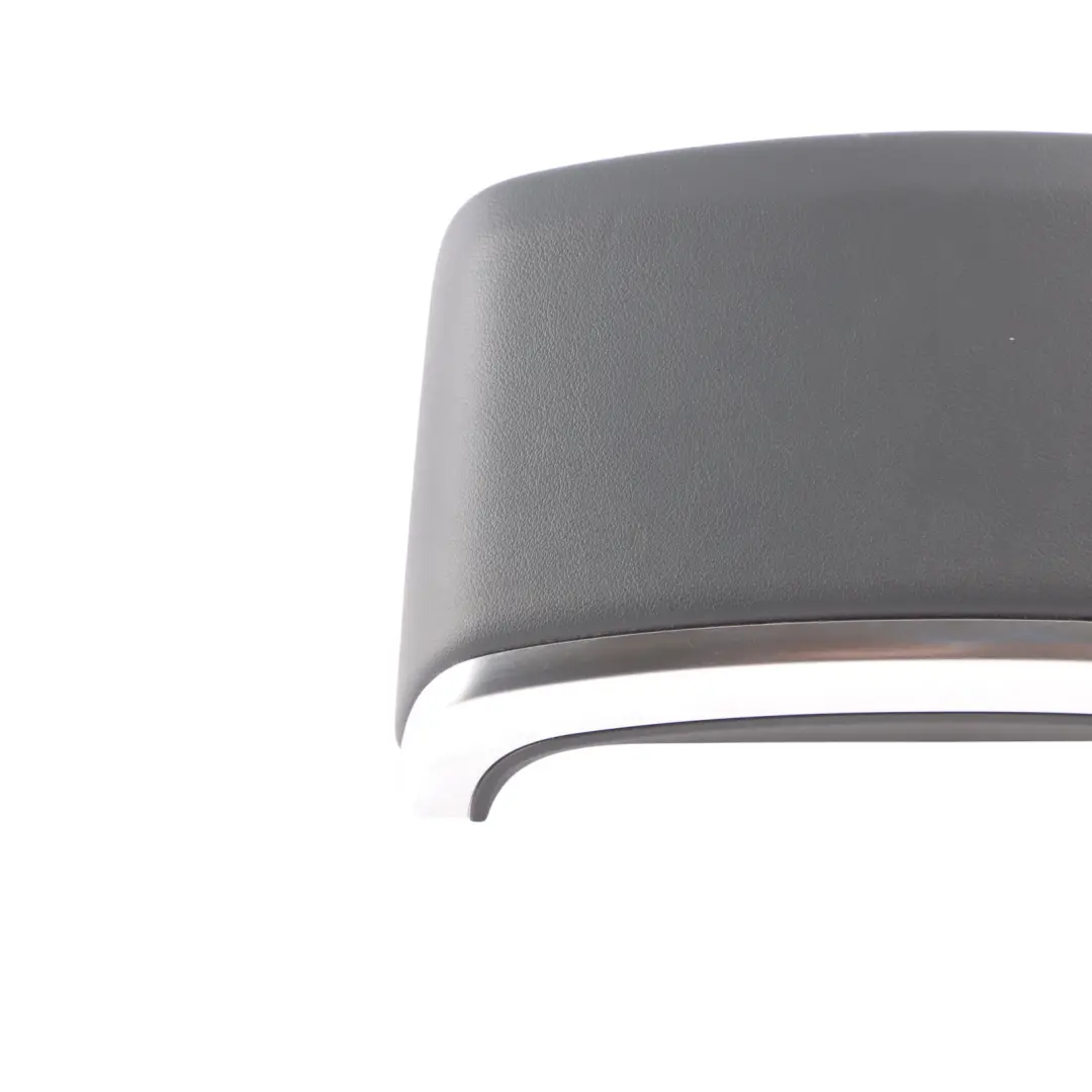 Audi Q7 4M Middle Centre Armrest Trim Black Leather 4M8863915C
