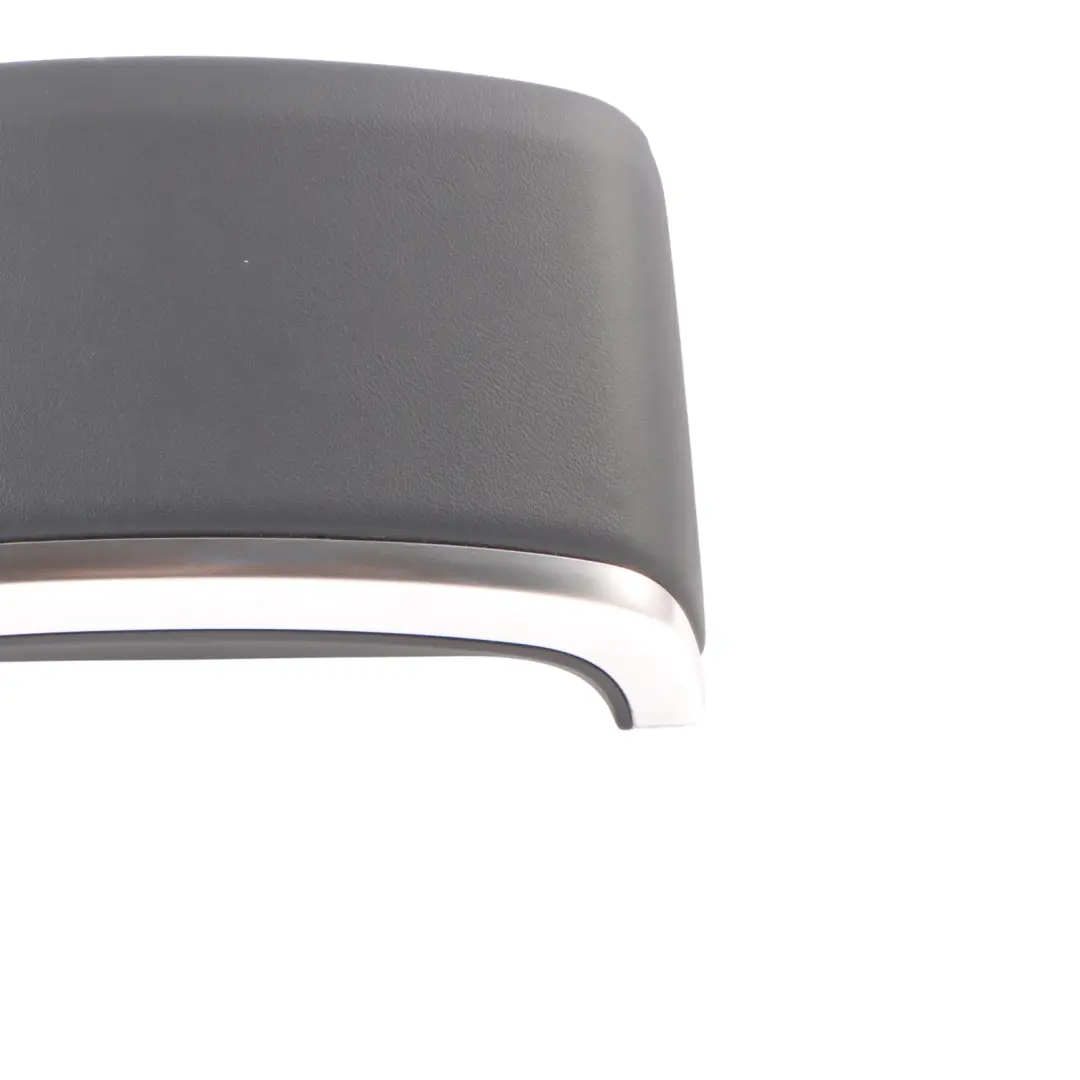 Audi Q7 4M Middle Centre Armrest Trim Black Leather 4M8863915C