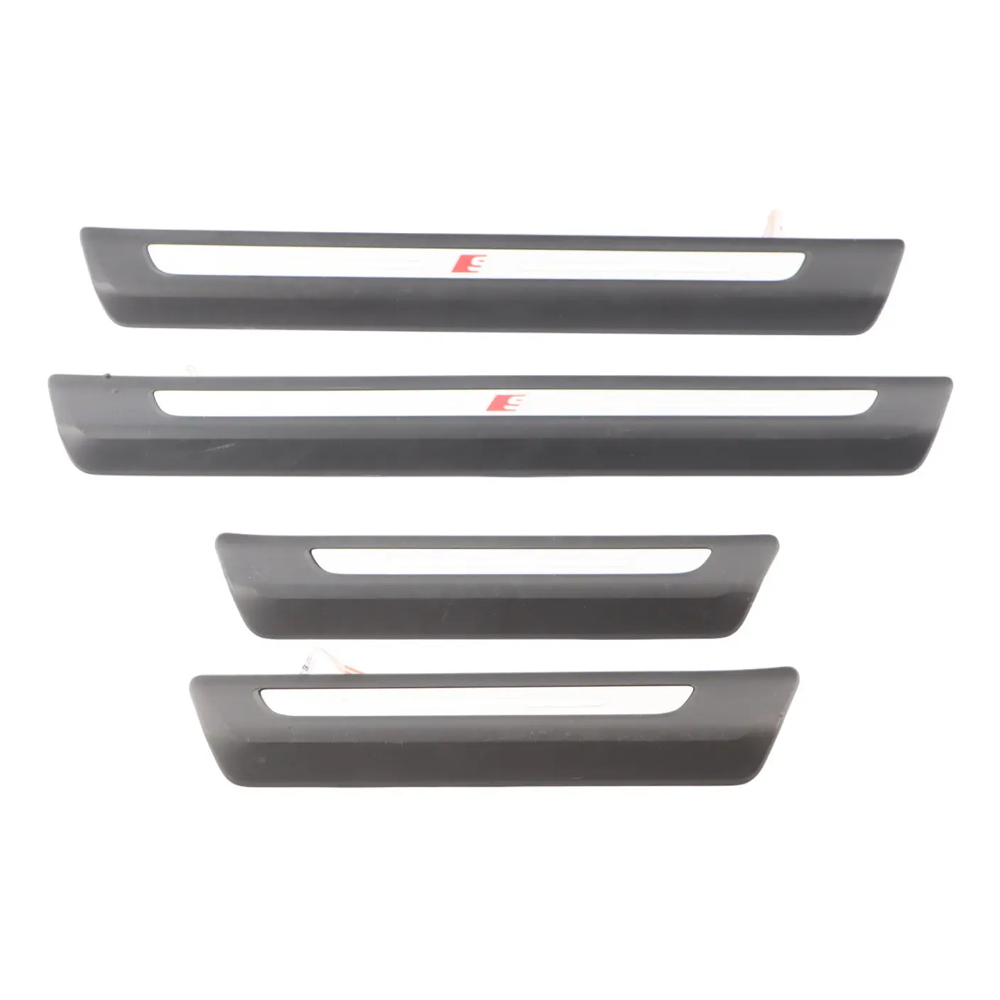 Audi Q7 4M Front Rear Door Sill Step Plate Entrance Cover Trim Set S-Line
