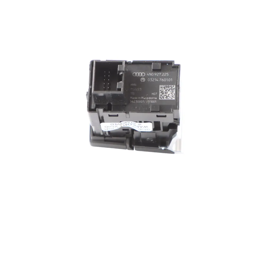 Audi Q7 4M Parking Brake Handbrake Button Switch Control Unit 4N0927225