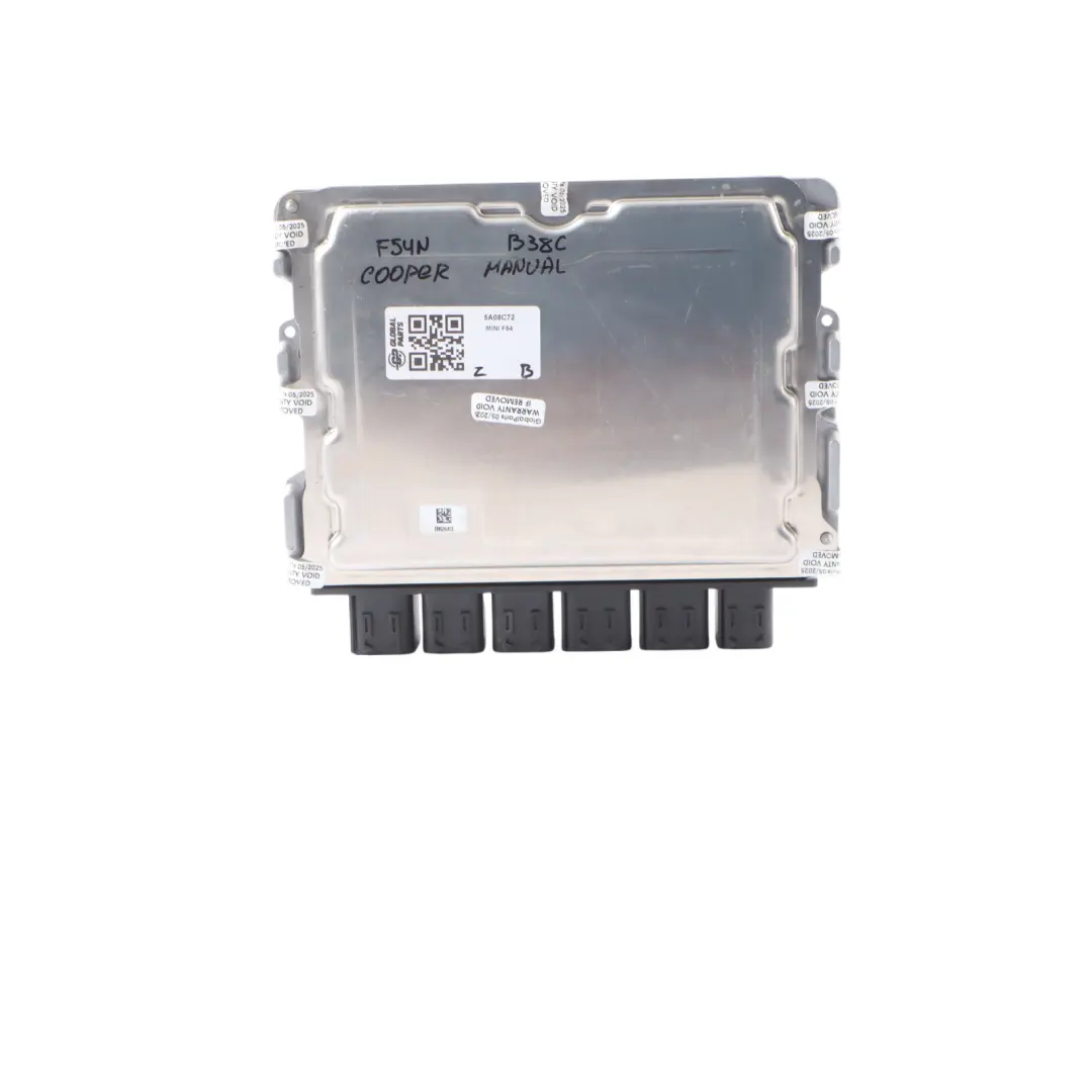 Mini Cooper F54 F55 F56 F60 B38C 1.5 136HP Engine Module ECU DME 5A08C72 Manual