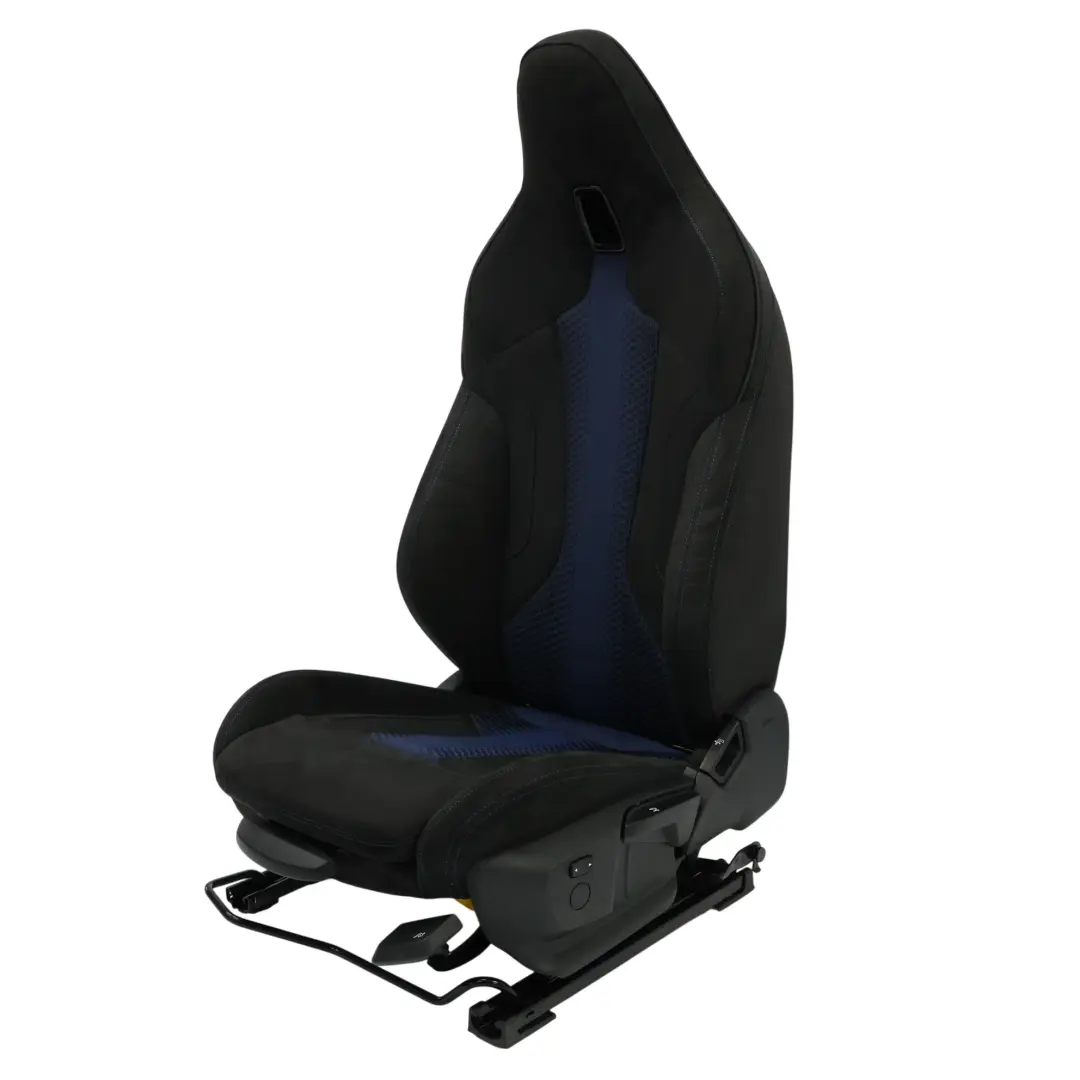 BMW F40 M Sport Seat Front Left N/S Interior Heated Trigon Alcantara Black 