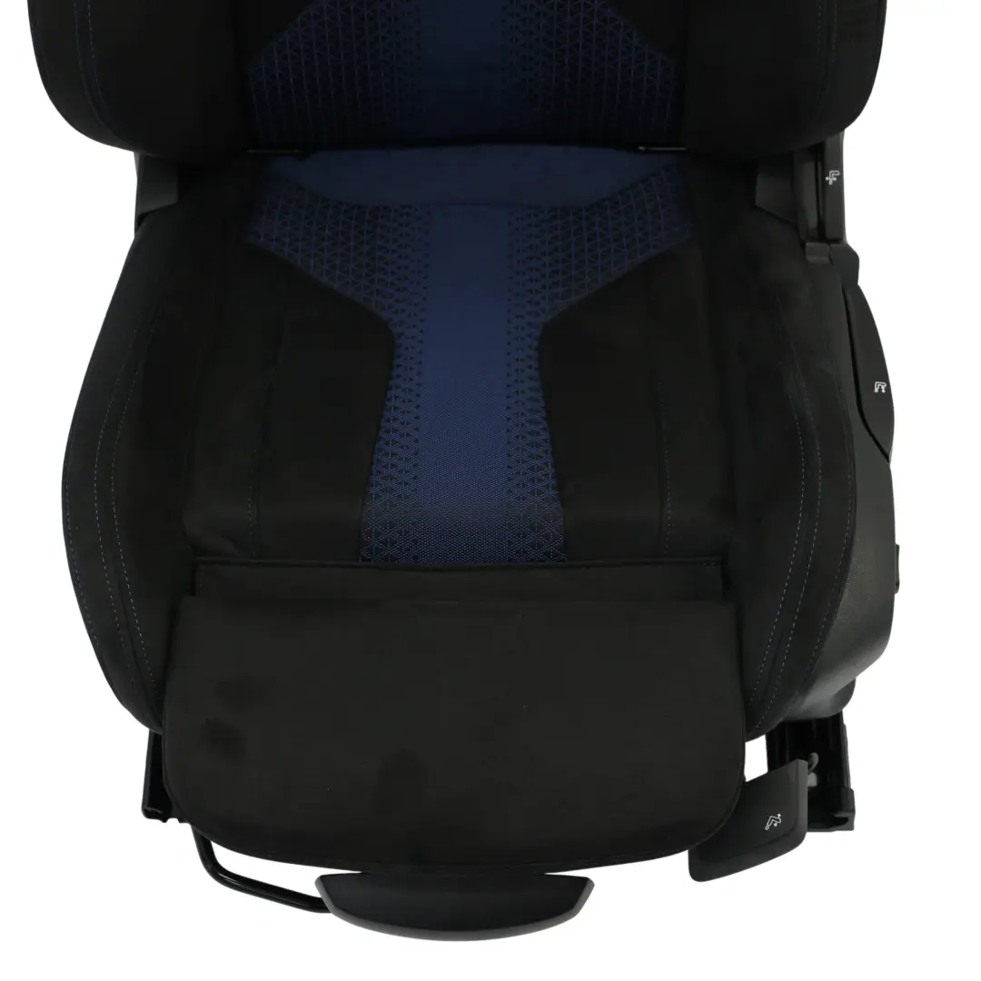 BMW F40 M Sport Seat Front Left N/S Interior Heated Trigon Alcantara Black 