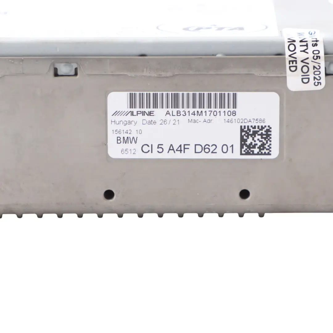 Navigation Control Module BMW F40 F44 Sat Nav System Head Unit 5A4FD62