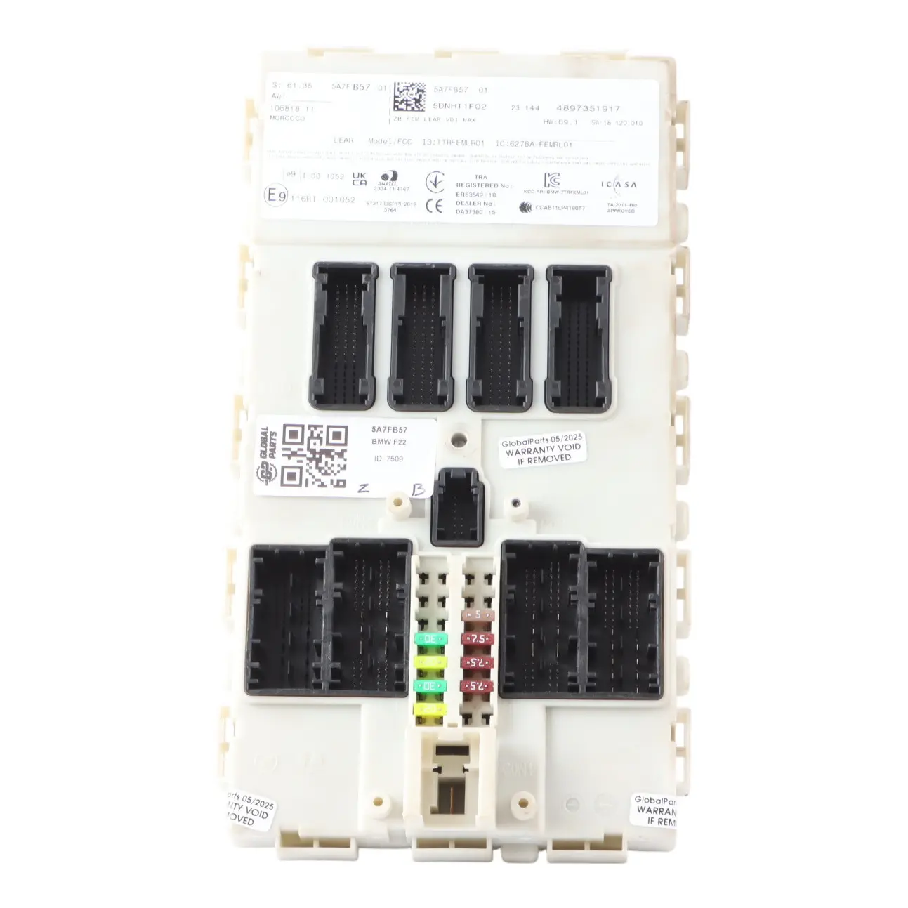 FEM Module BMW F20 F21 F30 F31 F36 Front Electric Control Unit 5A7FB57