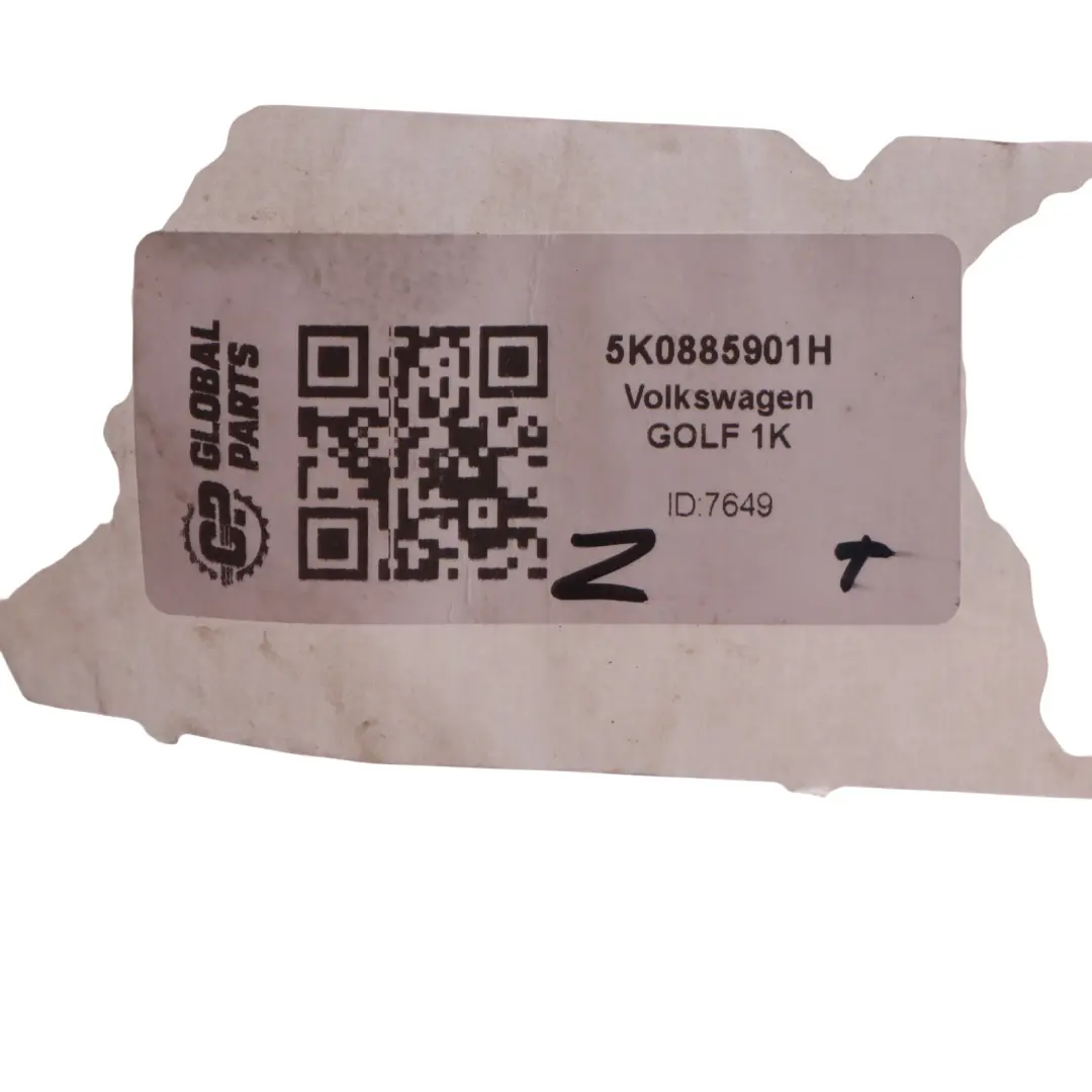 Volkswagen VW Golf Mk6 Seat Headrest Cloth Rear Left Right N/O/S 5K0885901H