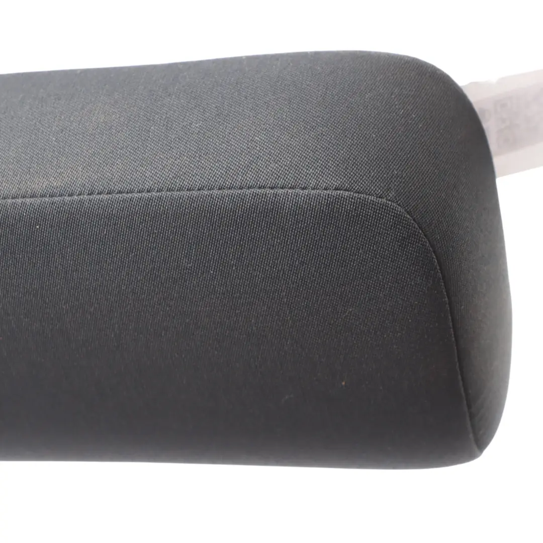 Volkswagen VW Golf Mk6 Seat Headrest Rear Middle Central Cloth Fabric Black