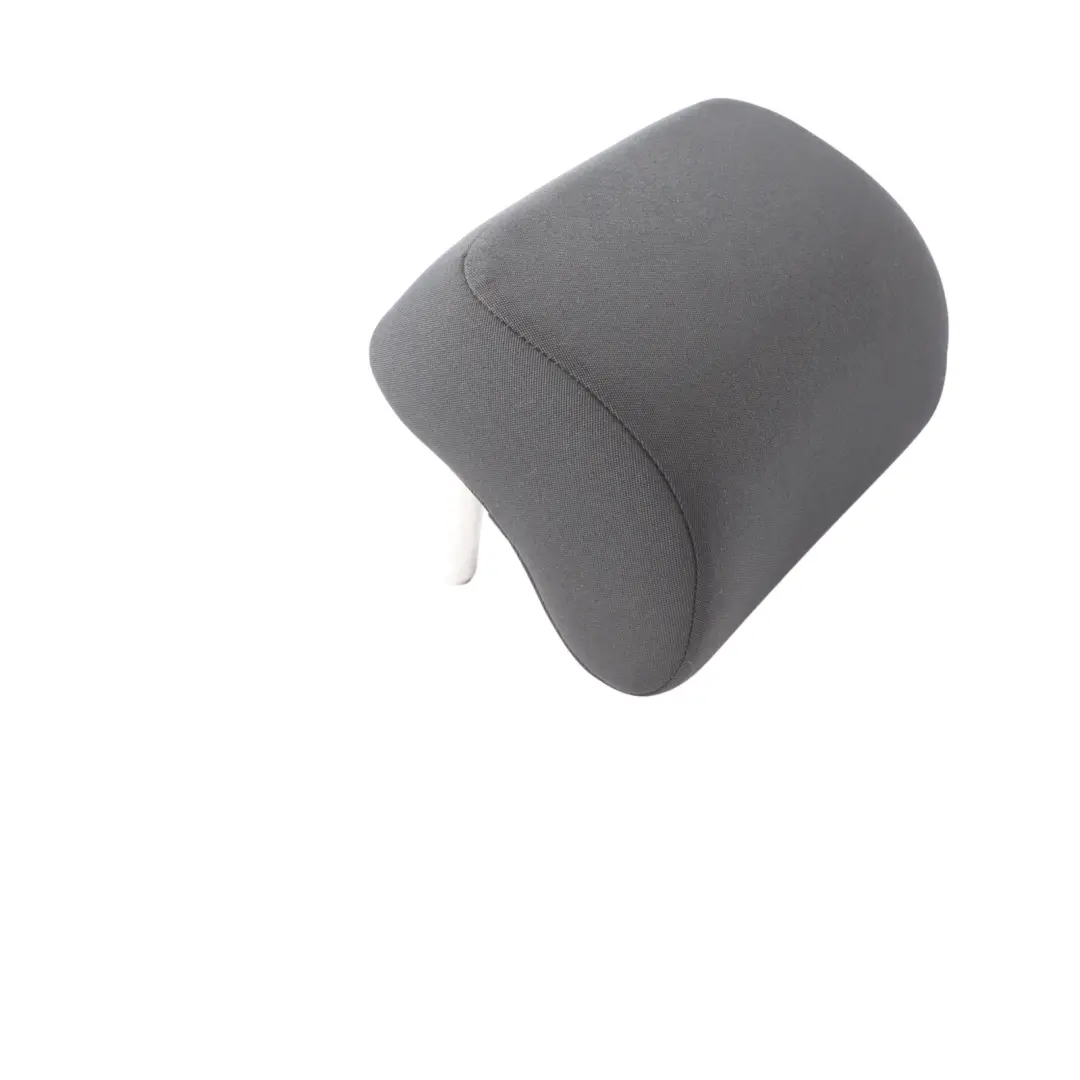 Volkswagen VW Golf Mk6 Seat Headrest Rear Middle Central Cloth Fabric Black