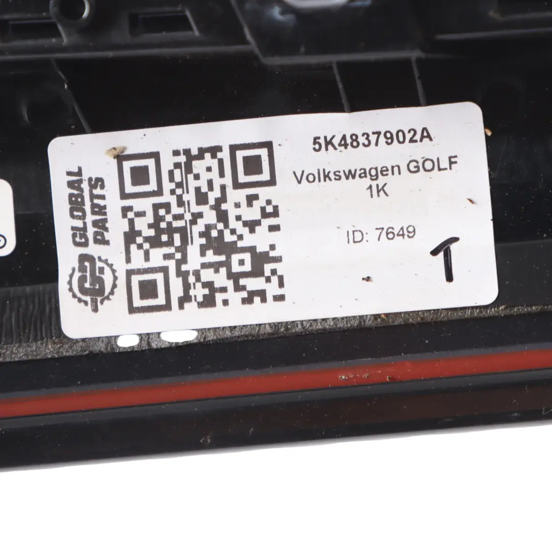 Volkswagen Golf 5 5D Front Door Finisher Window Pillar Trim Right O/S 5K4837902A