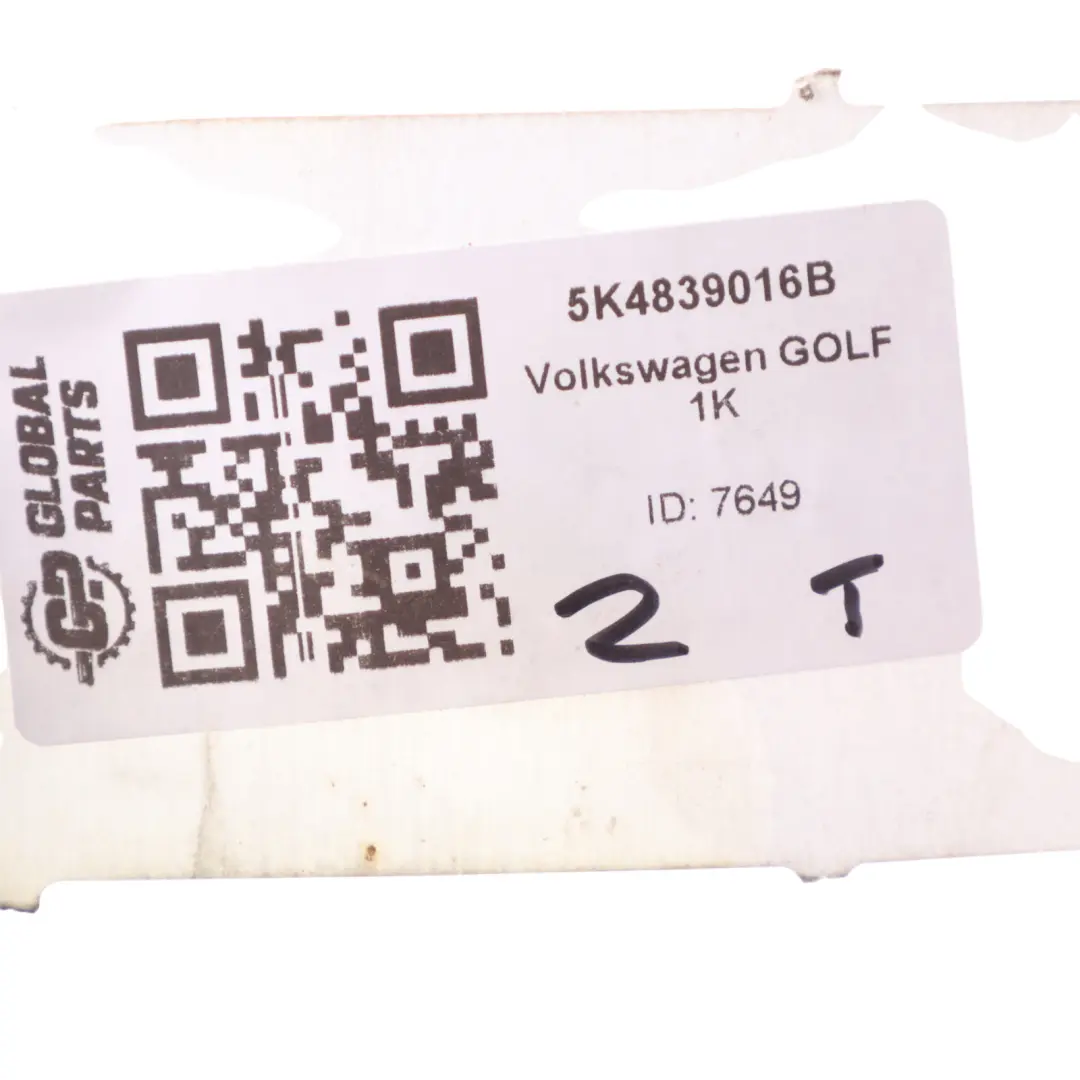 Volkswagen Golf Mk6 Rear Door Lock Actuator Mechanism Right O/S 5K4839016B