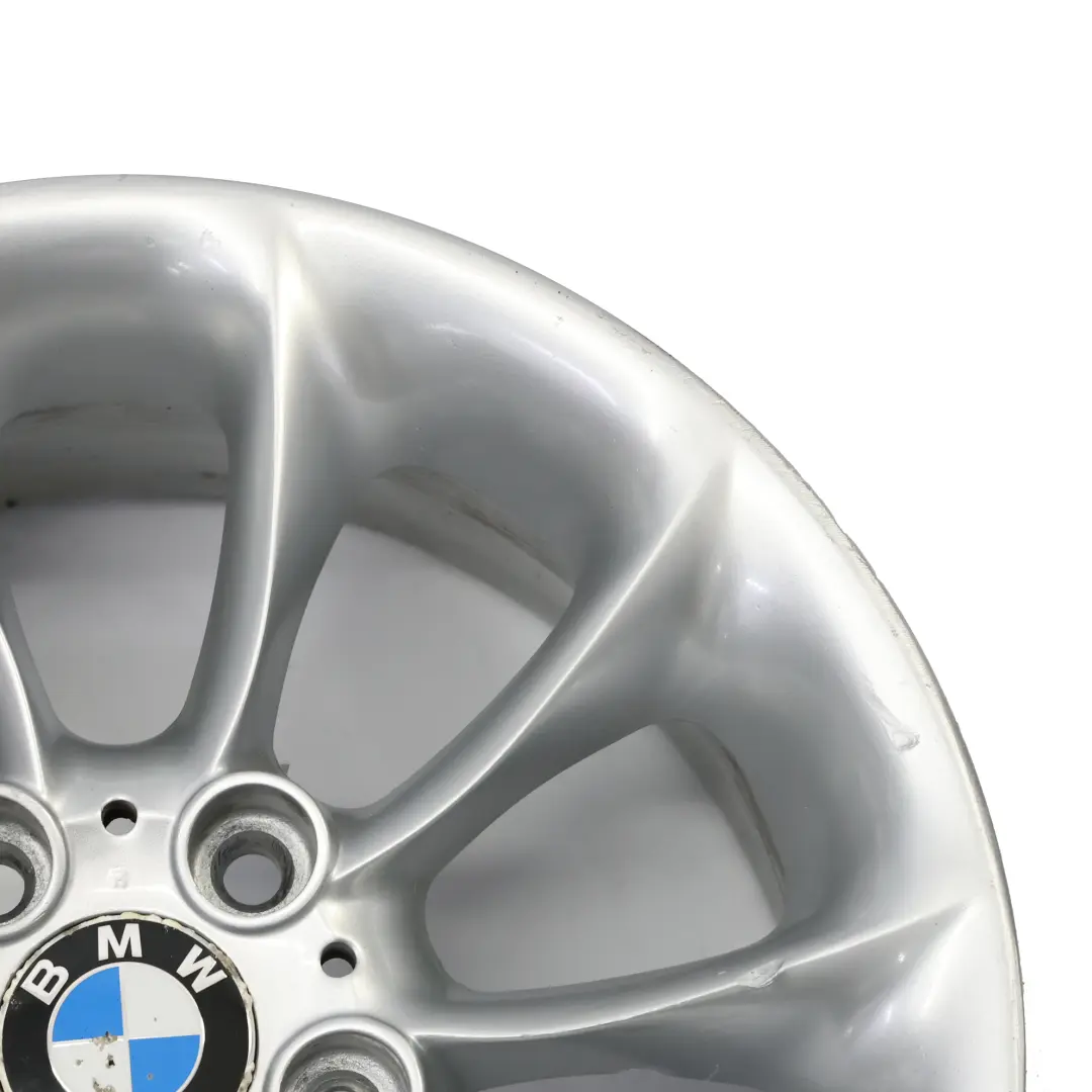 BMW Z4 E85 Silver Wheel Rim 17" 8J ET:47 Turbine Styling 106 6758191