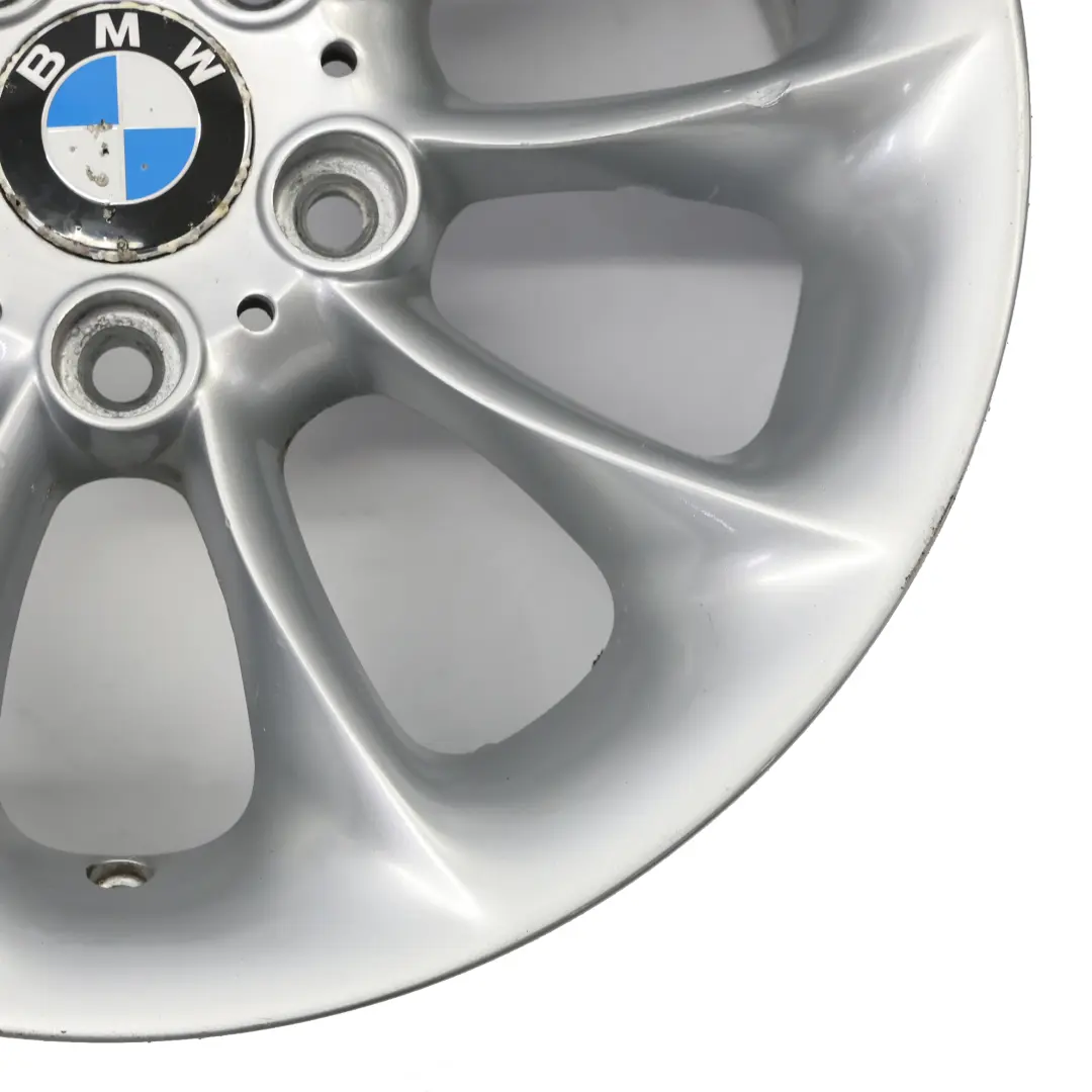 BMW Z4 E85 Silver Wheel Rim 17" 8J ET:47 Turbine Styling 106 6758191