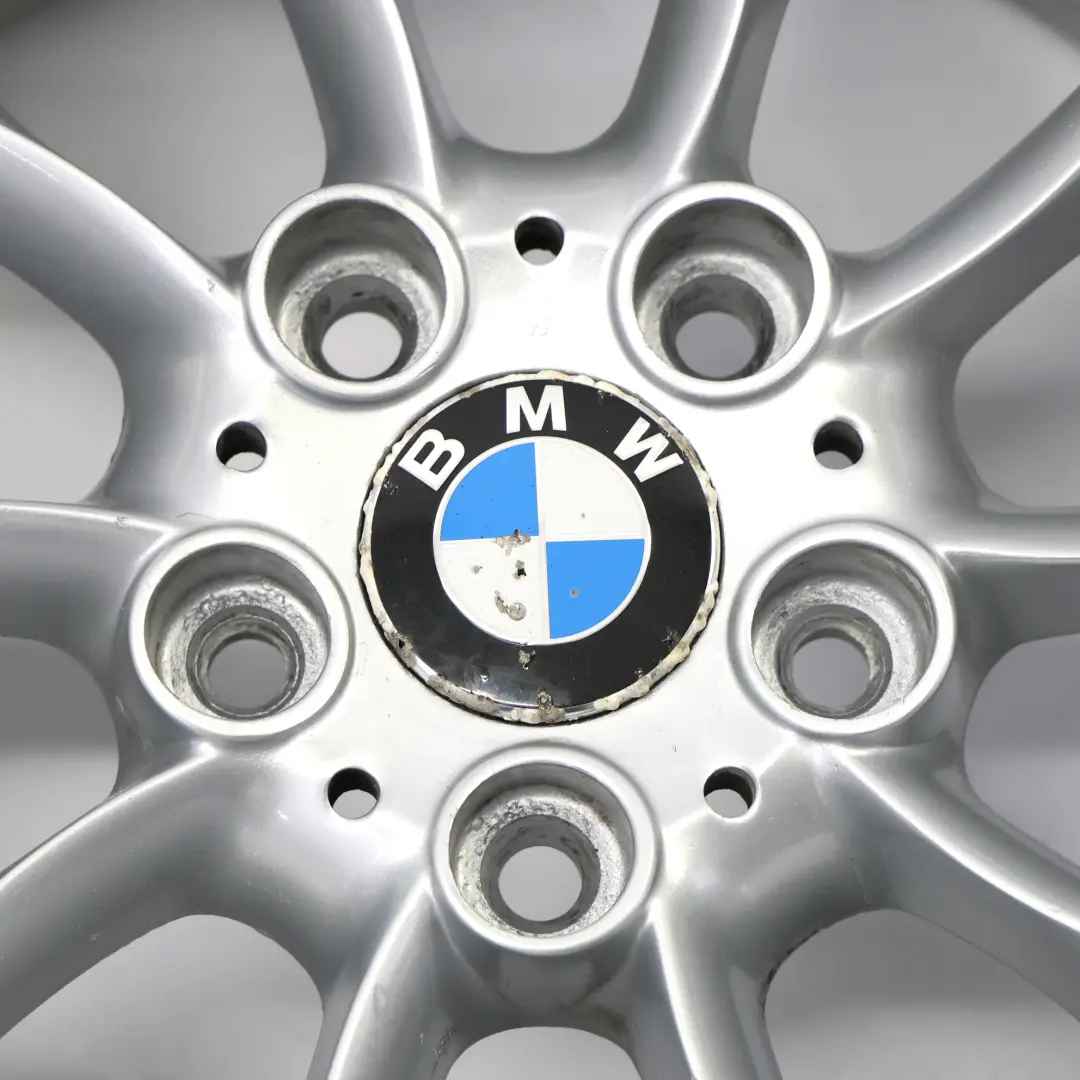 BMW Z4 E85 Silver Wheel Rim 17" 8J ET:47 Turbine Styling 106 6758191