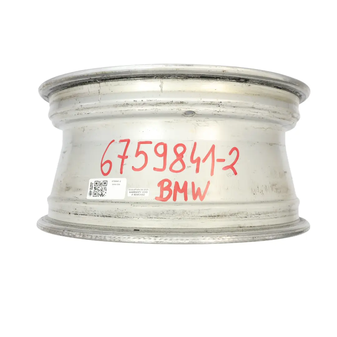 BMW Z4 Serie E85 Argento Cerchio in lega 17" Doppie razze 103 8J ET:47 6759841
