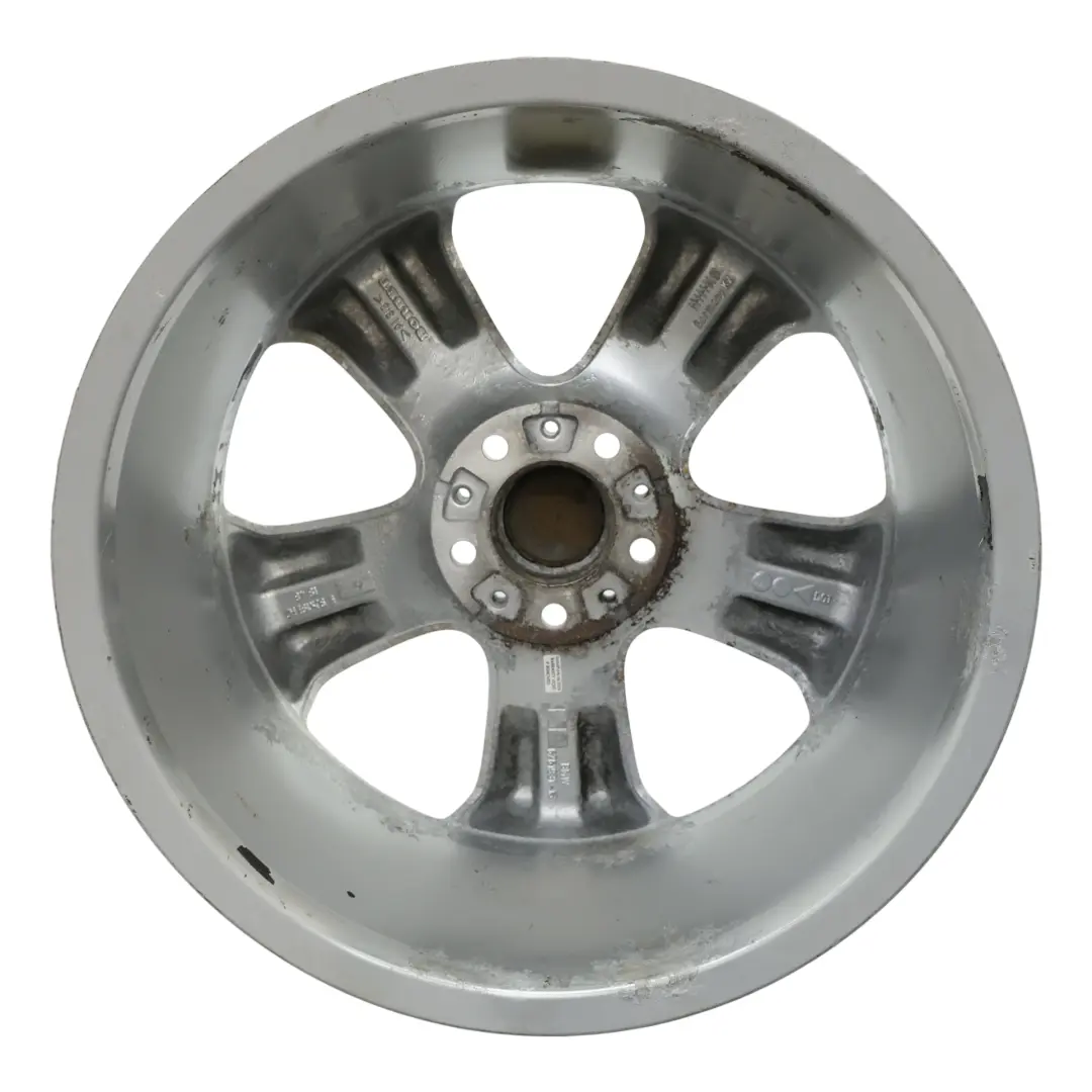 BMW X5 E53 Front Silver Wheel Alloy Rim 19" Star Spoke 132 9J ET:48 6761931