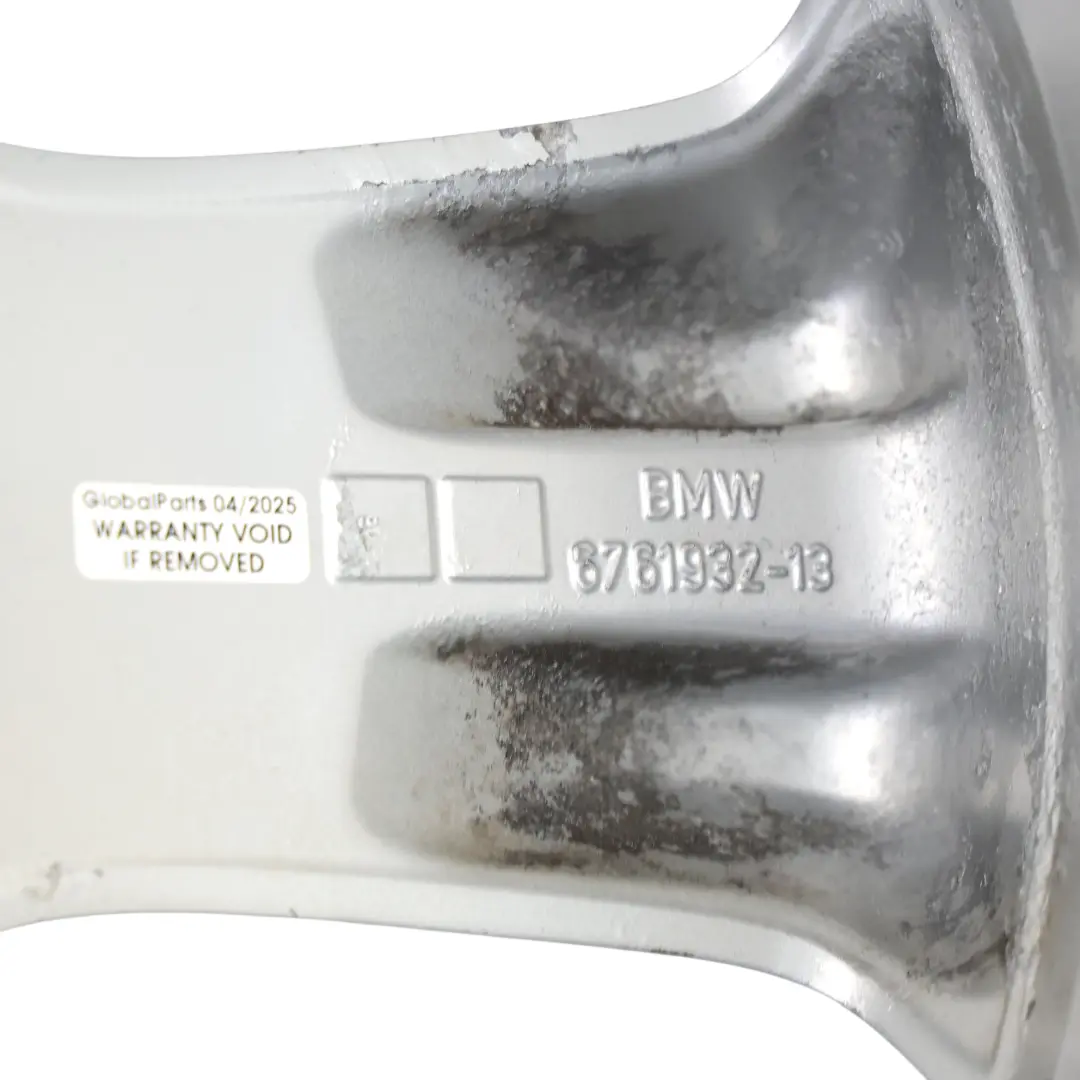 BMW X5 E53 Cerchione Alufelge 19" Posteriore Ruota Raggi Stella 132 10J 6761932