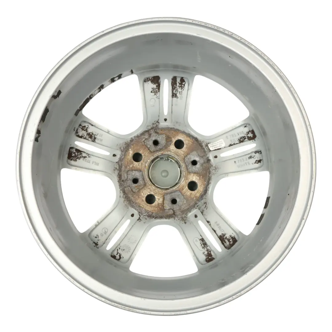 Mini One R50 R52 Silver Wheel Alloy Rim 15" 5,5J ET:45 Star Rocket 93 6763295