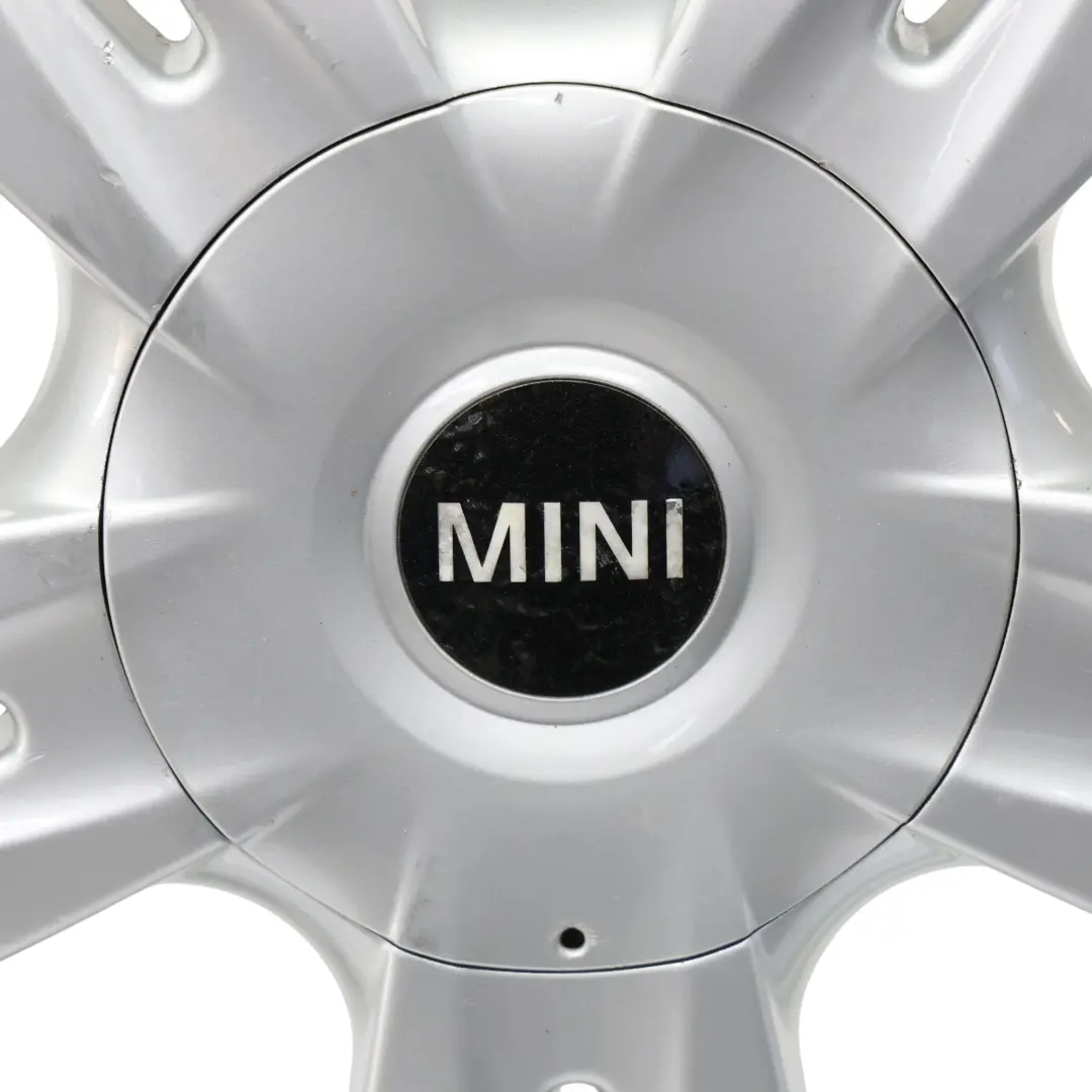 Mini One R50 R52 Silver Wheel Alloy Rim 15" 5,5J ET:45 Star Rocket 93 6763295