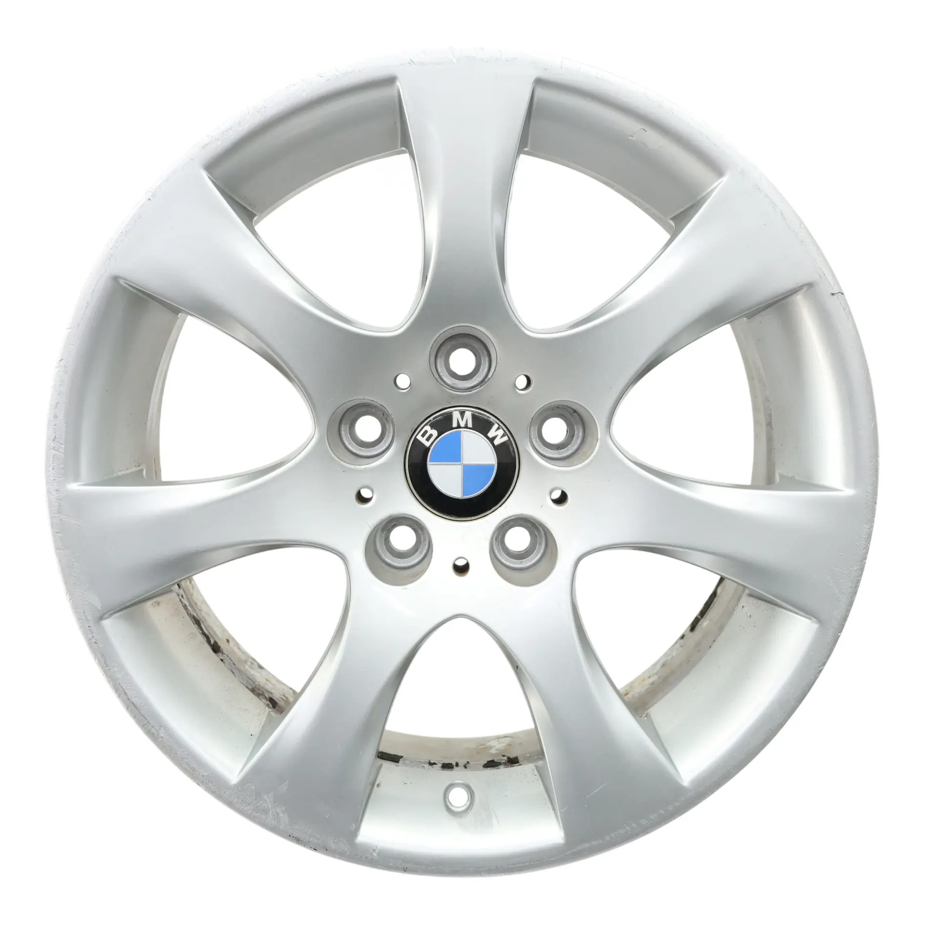 BMW E90 E91 E92 Jante Alliage Argent 17" À Rayons Étoilés 185 8J ET:34 6764623