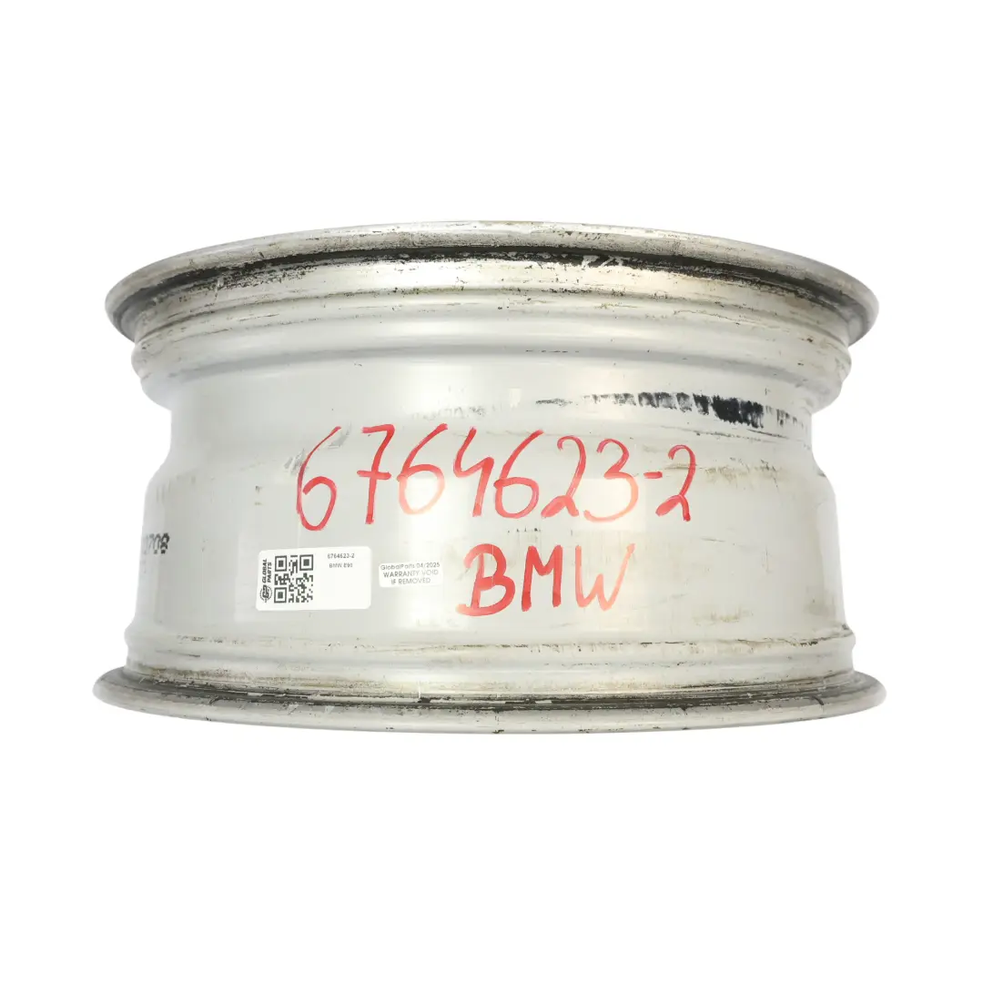 BMW E90 E91 E92 Jante Alliage Argent 17" À Rayons Étoilés 185 8J ET:34 6764623