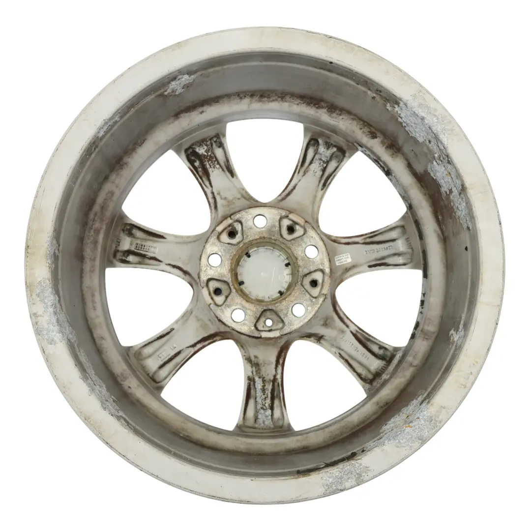 BMW E90 E91 E92 Jante Alliage Argent 17" À Rayons Étoilés 185 8J ET:34 6764623