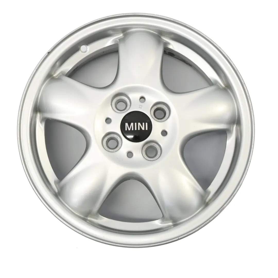 Mini Cooper One R50 R55 R56 Silver Wheel Alloy Rim 15" 5-Start Spooler 100