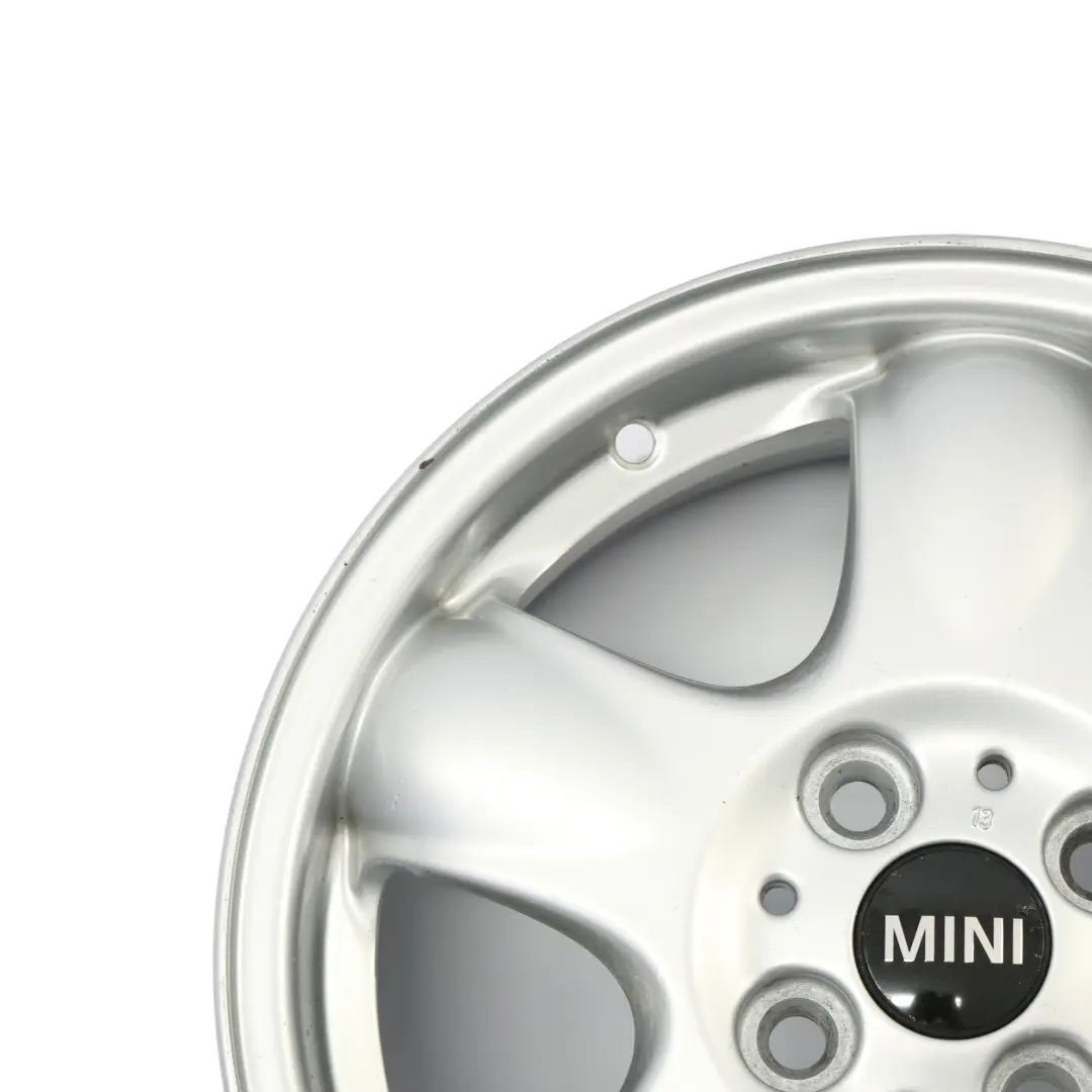 Mini Cooper One R50 R55 R56 Silver Wheel Alloy Rim 15" 5-Start Spooler 100